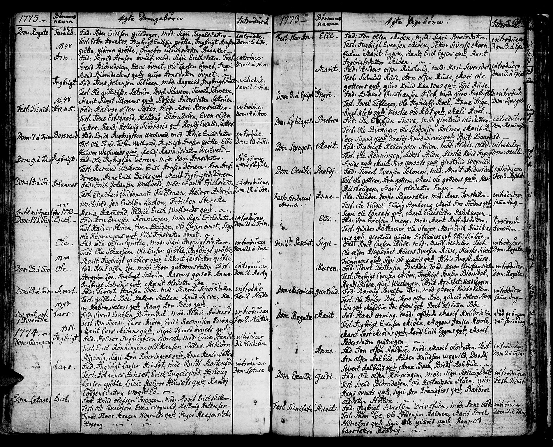 Ministerialprotokoller, klokkerbøker og fødselsregistre - Sør-Trøndelag, SAT/A-1456/678/L0891: Parish register (official) no. 678A01, 1739-1780, p. 135