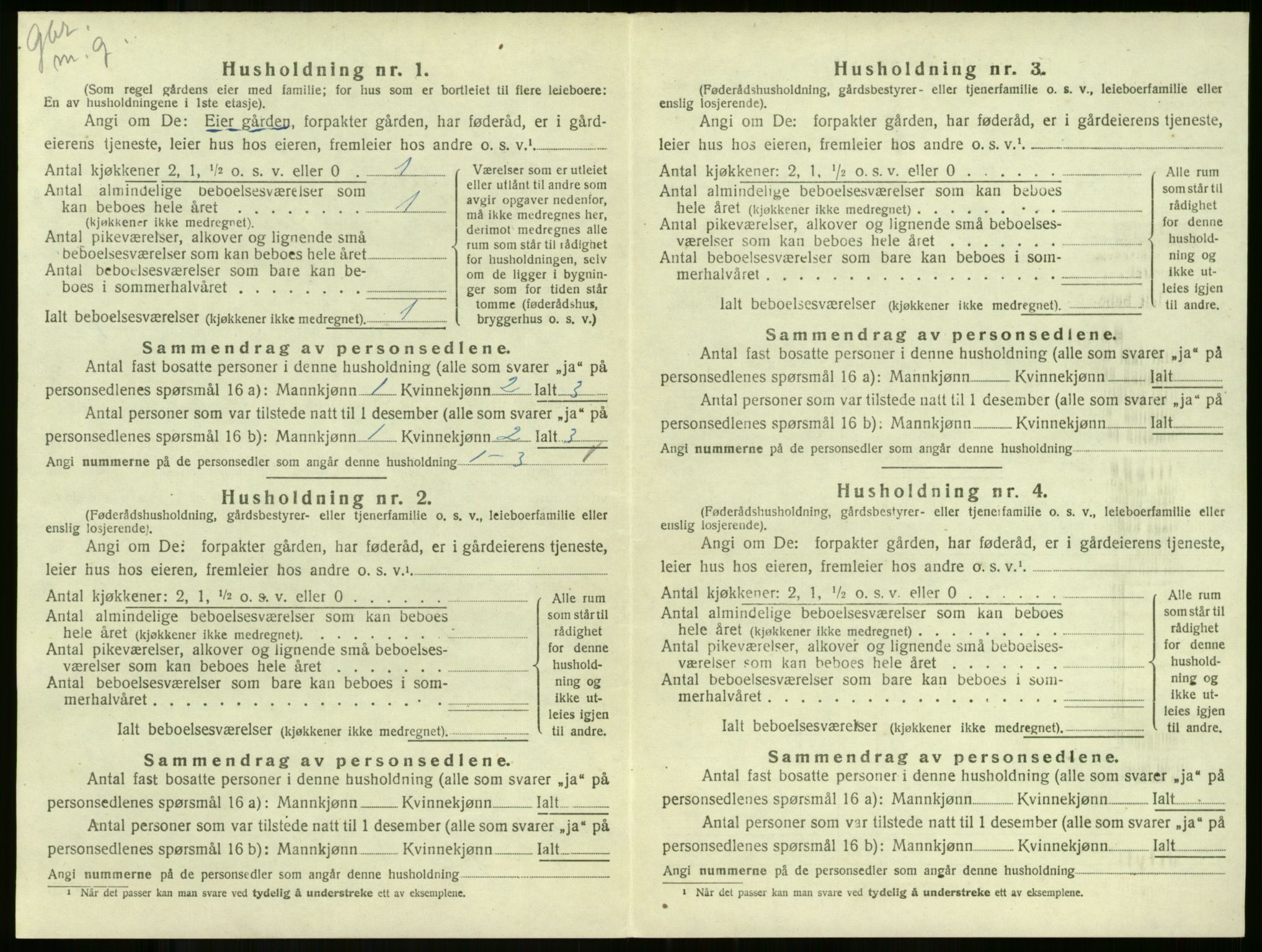 SAKO, 1920 census for Andebu, 1920, p. 970