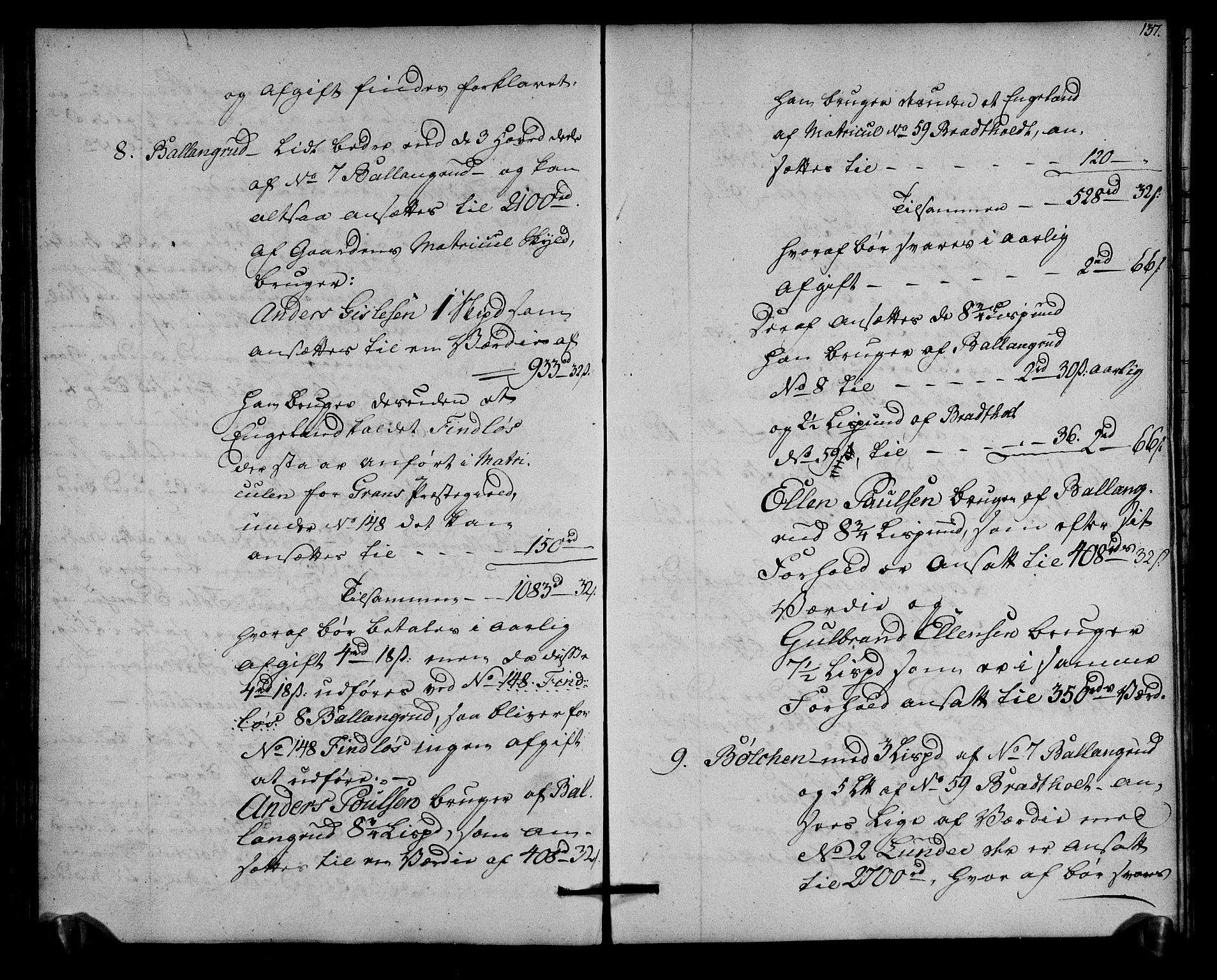 Rentekammeret inntil 1814, Realistisk ordnet avdeling, AV/RA-EA-4070/N/Ne/Nea/L0035: Toten fogderi. Deliberasjonsprotokoll, 1803, p. 70