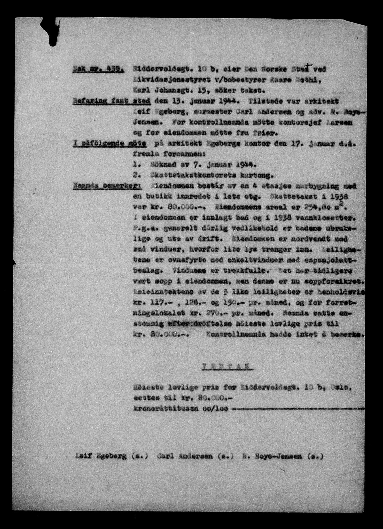Justisdepartementet, Tilbakeføringskontoret for inndratte formuer, AV/RA-S-1564/H/Hc/Hcc/L0984: --, 1945-1947, p. 400