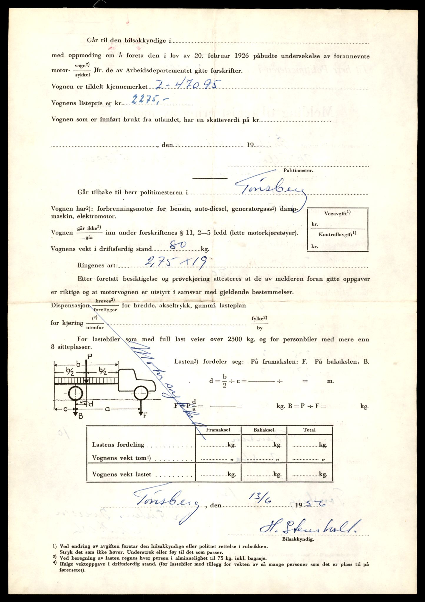 Møre og Romsdal vegkontor - Ålesund trafikkstasjon, AV/SAT-A-4099/F/Fe/L0041: Registreringskort for kjøretøy T 13710 - T 13905, 1927-1998, p. 282