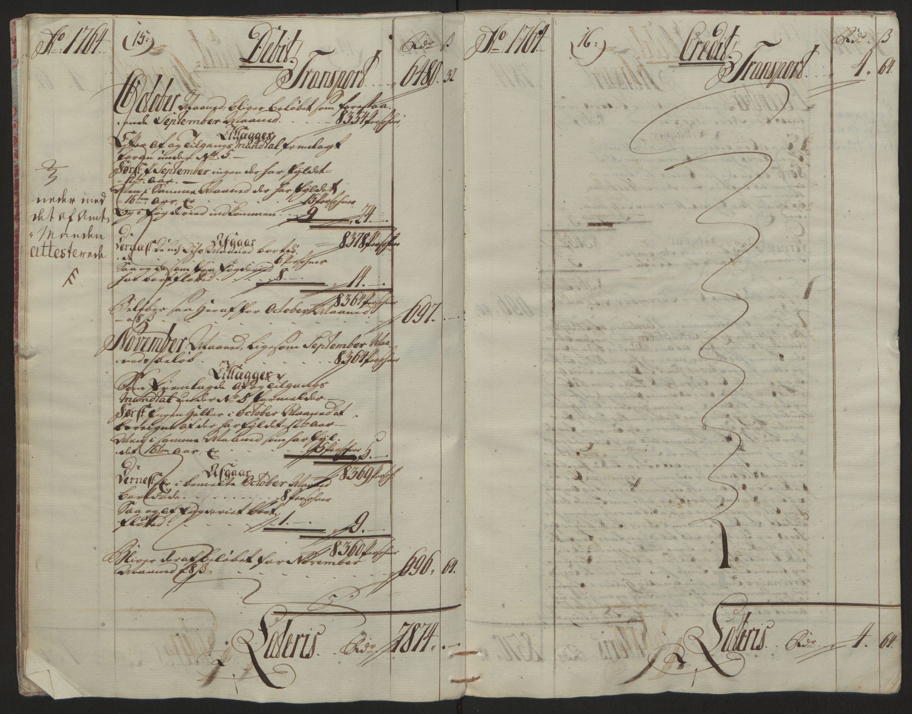 Rentekammeret inntil 1814, Reviderte regnskaper, Fogderegnskap, AV/RA-EA-4092/R66/L4670: Ekstraskatten Salten, 1762-1764, p. 174