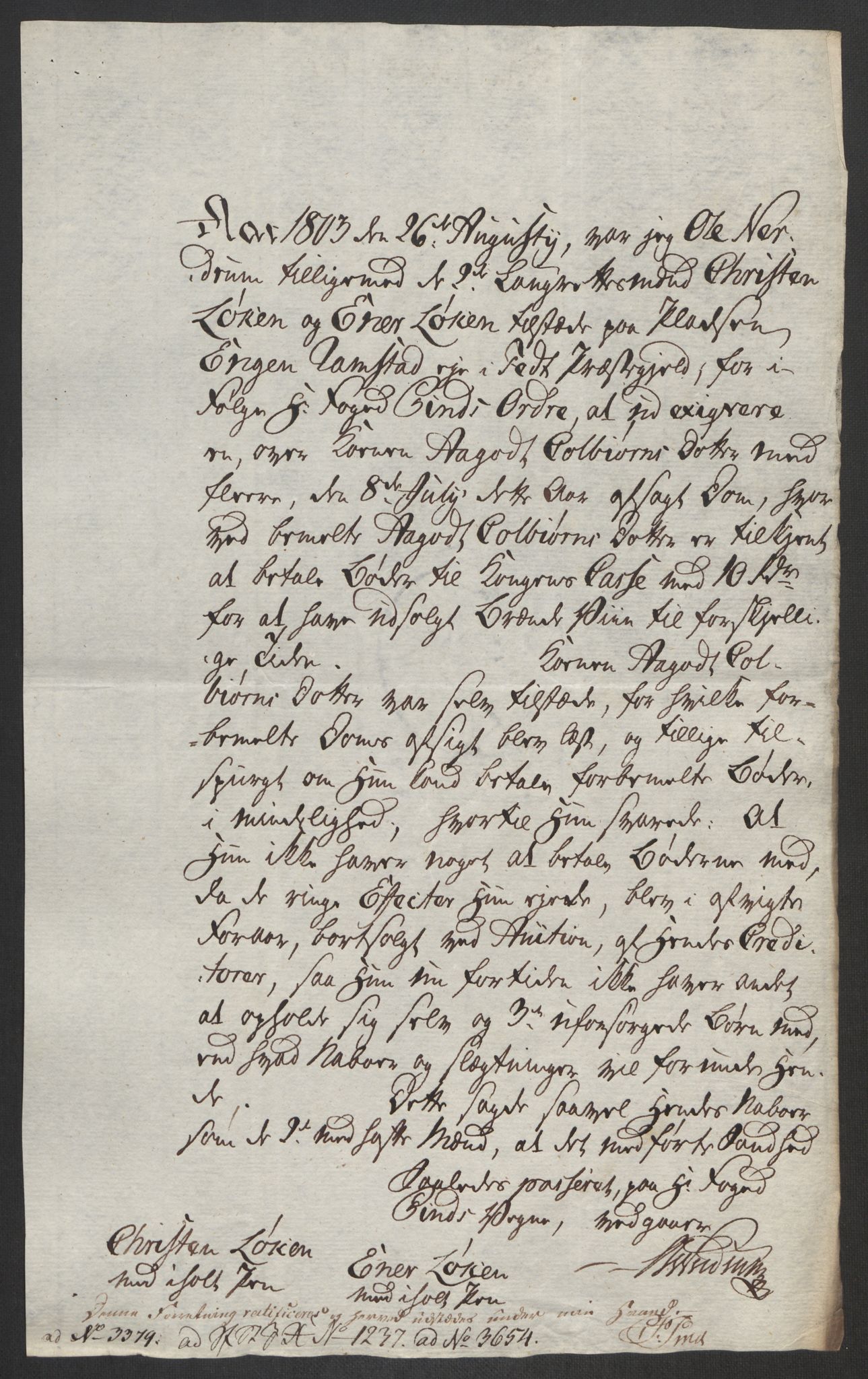 Rentekammeret inntil 1814, Reviderte regnskaper, Fogderegnskap, AV/RA-EA-4092/R11/L0679: Fogderegnskap Nedre Romerike, 1803, p. 185