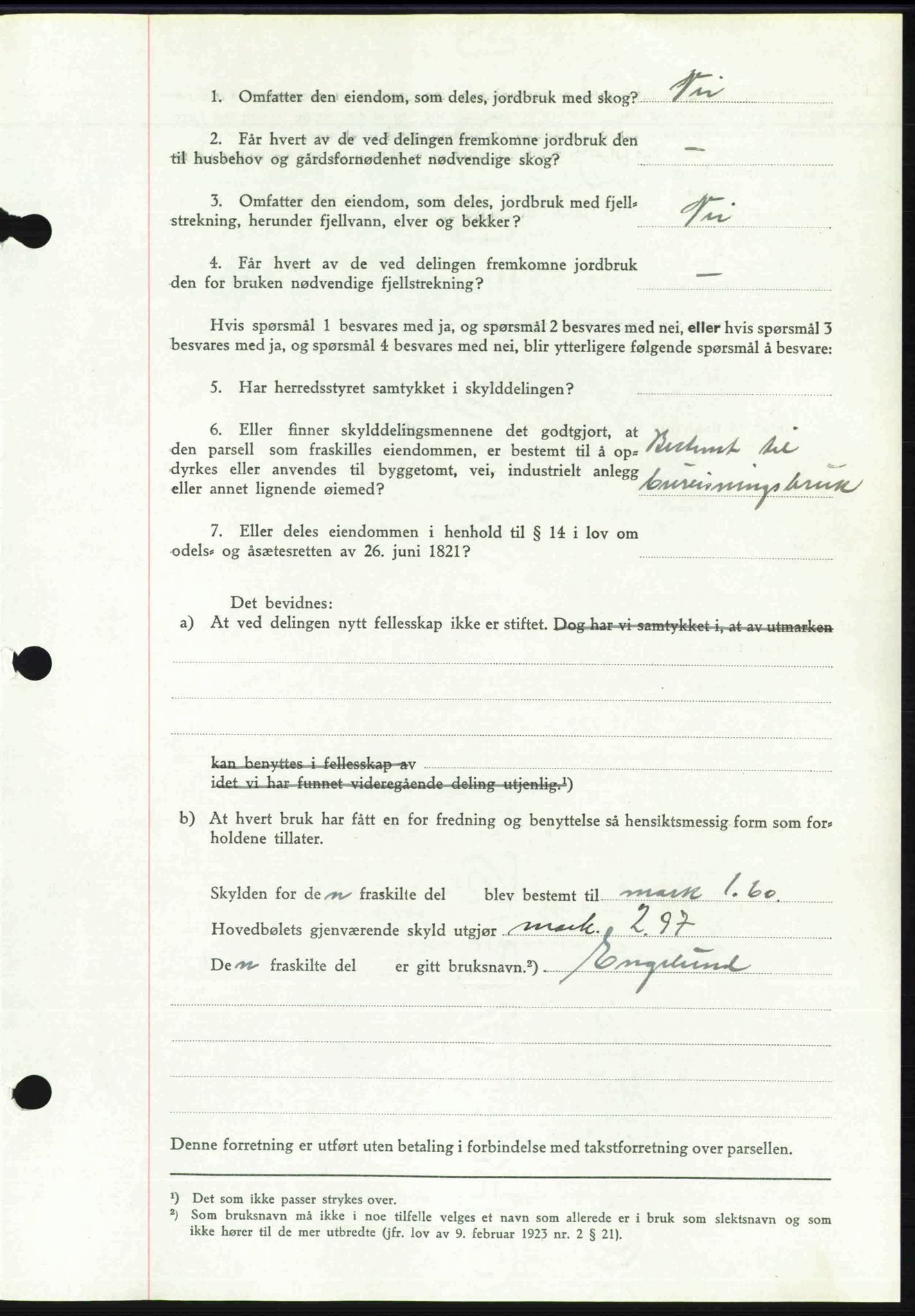 Toten tingrett, SAH/TING-006/H/Hb/Hbc/L0006: Mortgage book no. Hbc-06, 1939-1939, Diary no: : 2675/1939