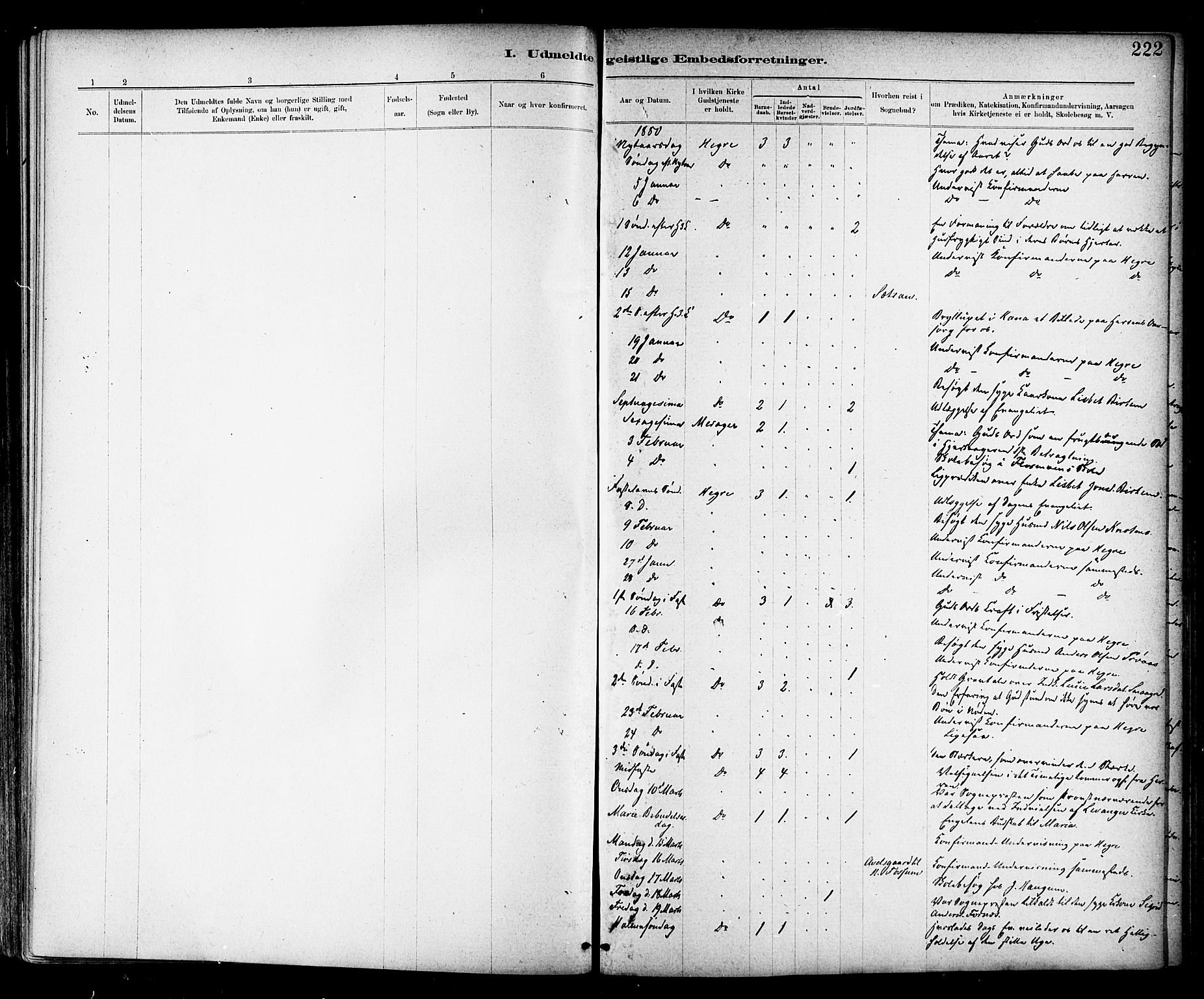 Ministerialprotokoller, klokkerbøker og fødselsregistre - Nord-Trøndelag, SAT/A-1458/703/L0030: Parish register (official) no. 703A03, 1880-1892, p. 222