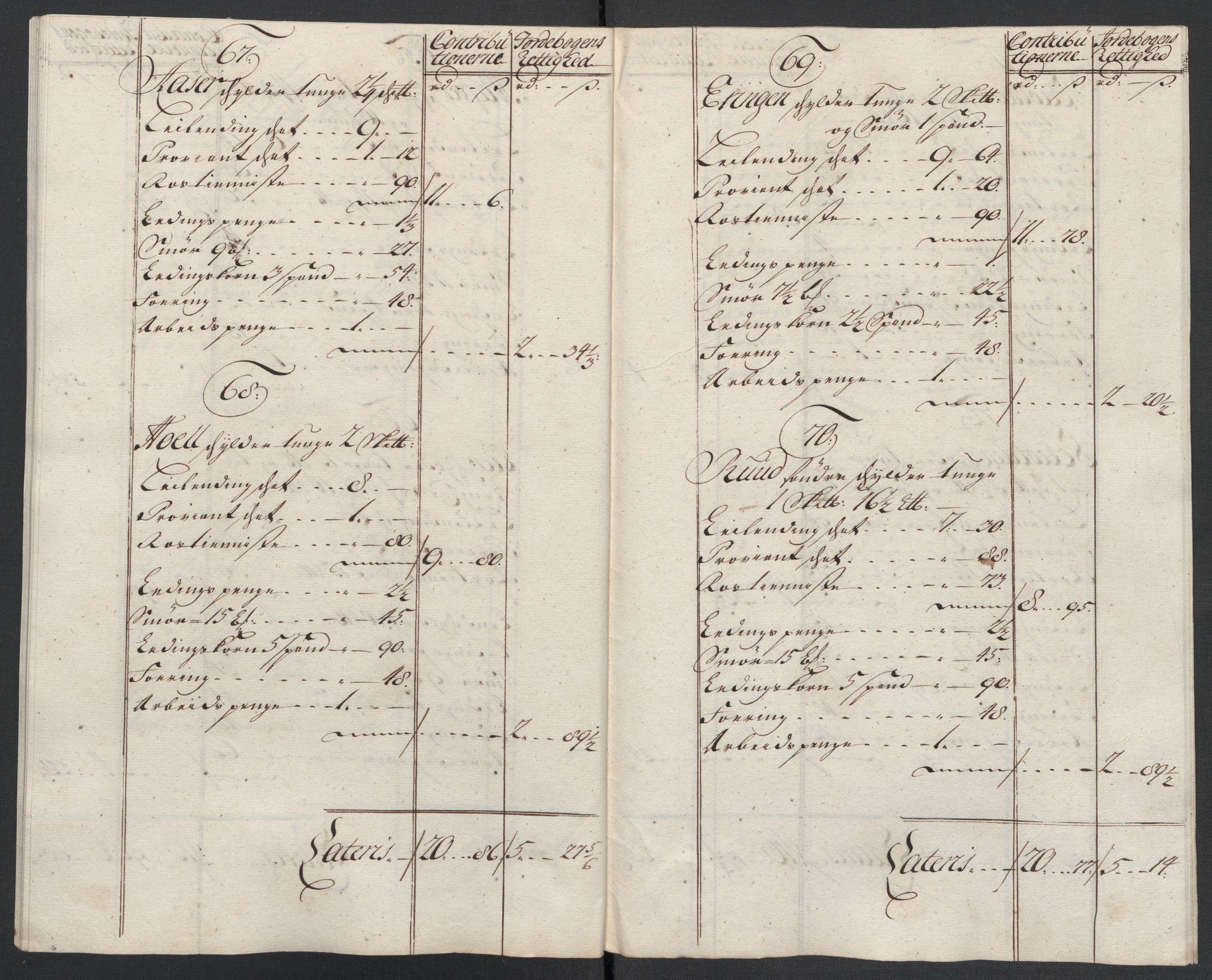 Rentekammeret inntil 1814, Reviderte regnskaper, Fogderegnskap, AV/RA-EA-4092/R07/L0312: Fogderegnskap Rakkestad, Heggen og Frøland, 1716, p. 43