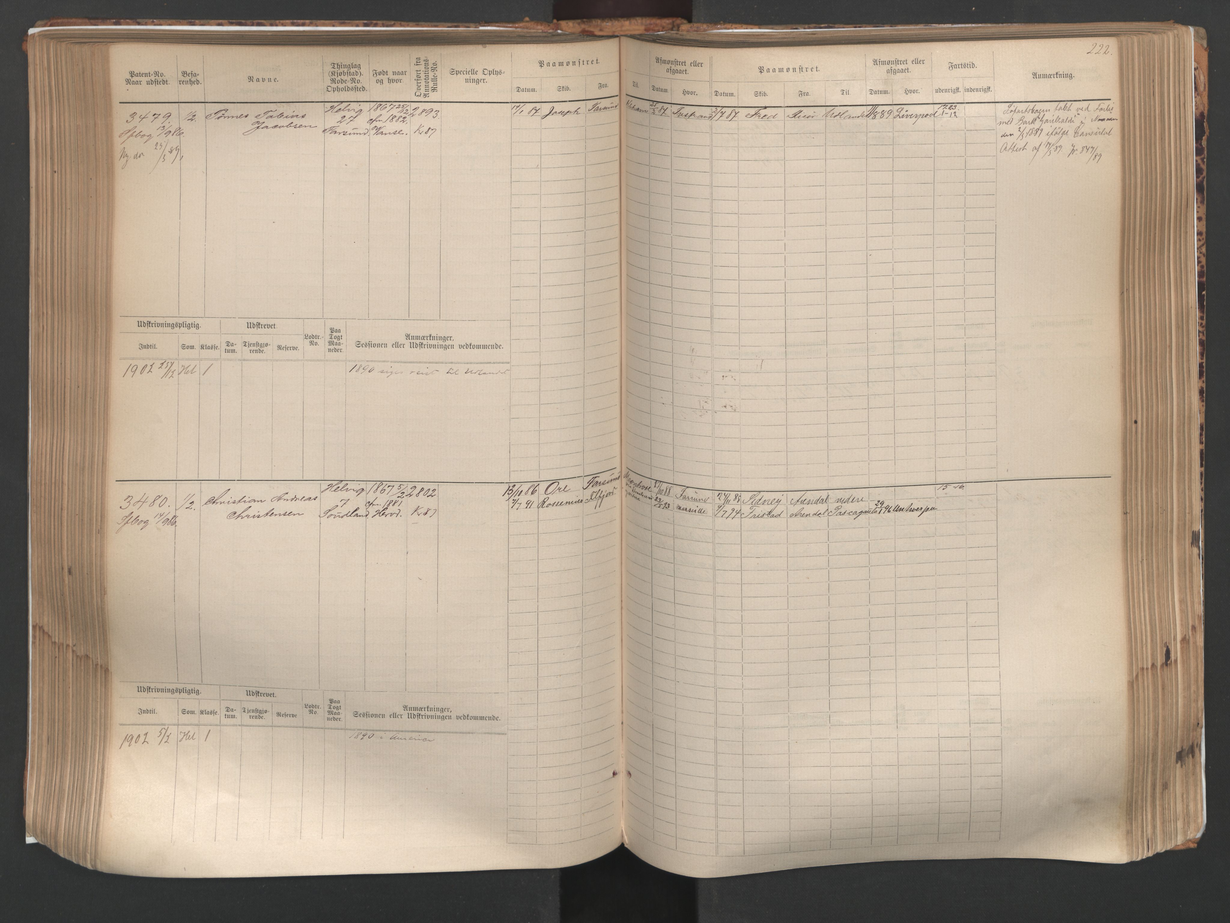 Farsund mønstringskrets, AV/SAK-2031-0017/F/Fb/L0005: Hovedrulle nr 3041-3804, M-8, 1883-1930, p. 225