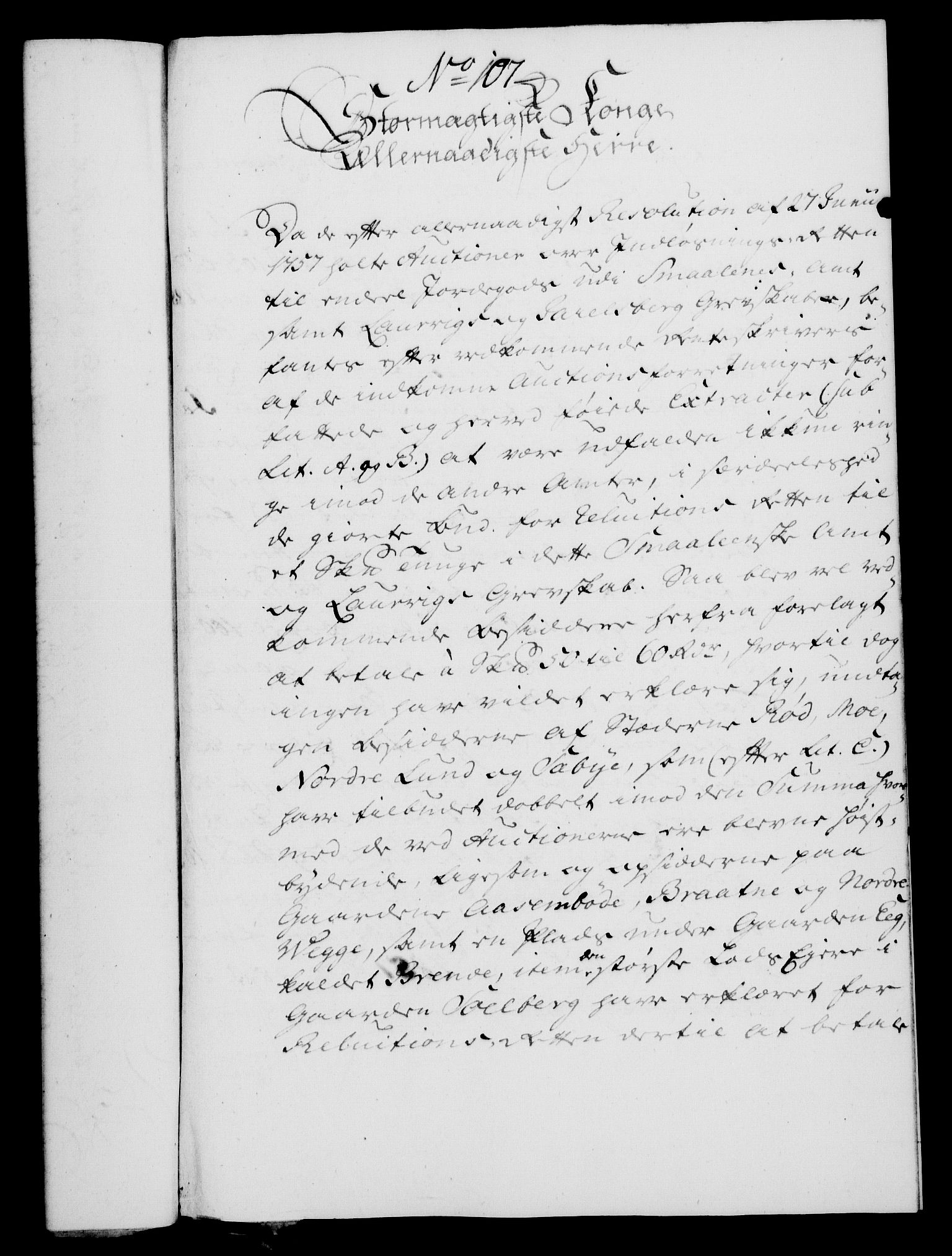 Rentekammeret, Kammerkanselliet, AV/RA-EA-3111/G/Gf/Gfa/L0044: Norsk relasjons- og resolusjonsprotokoll (merket RK 52.44), 1762, p. 405