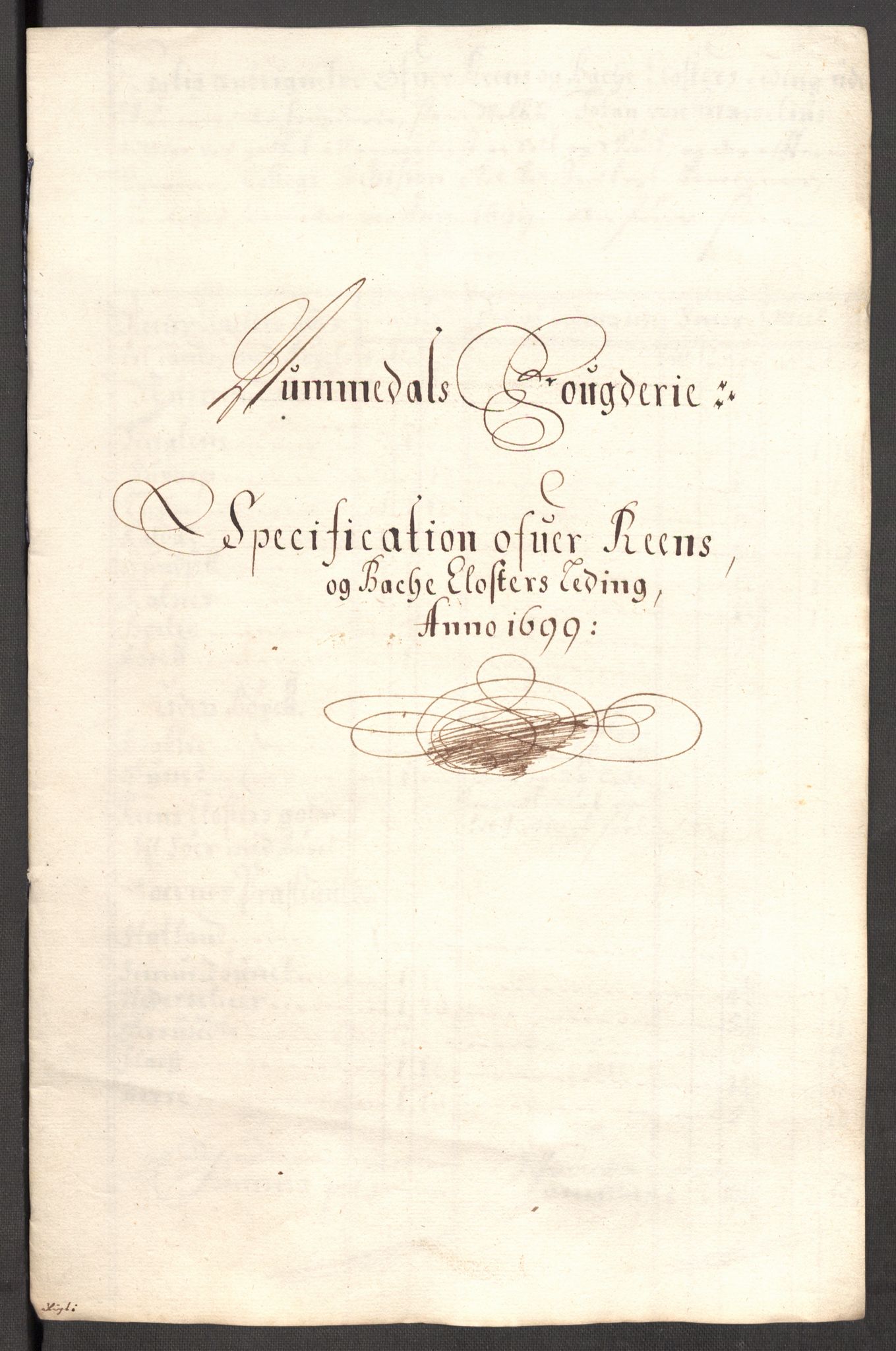 Rentekammeret inntil 1814, Reviderte regnskaper, Fogderegnskap, AV/RA-EA-4092/R64/L4426: Fogderegnskap Namdal, 1699-1700, p. 188