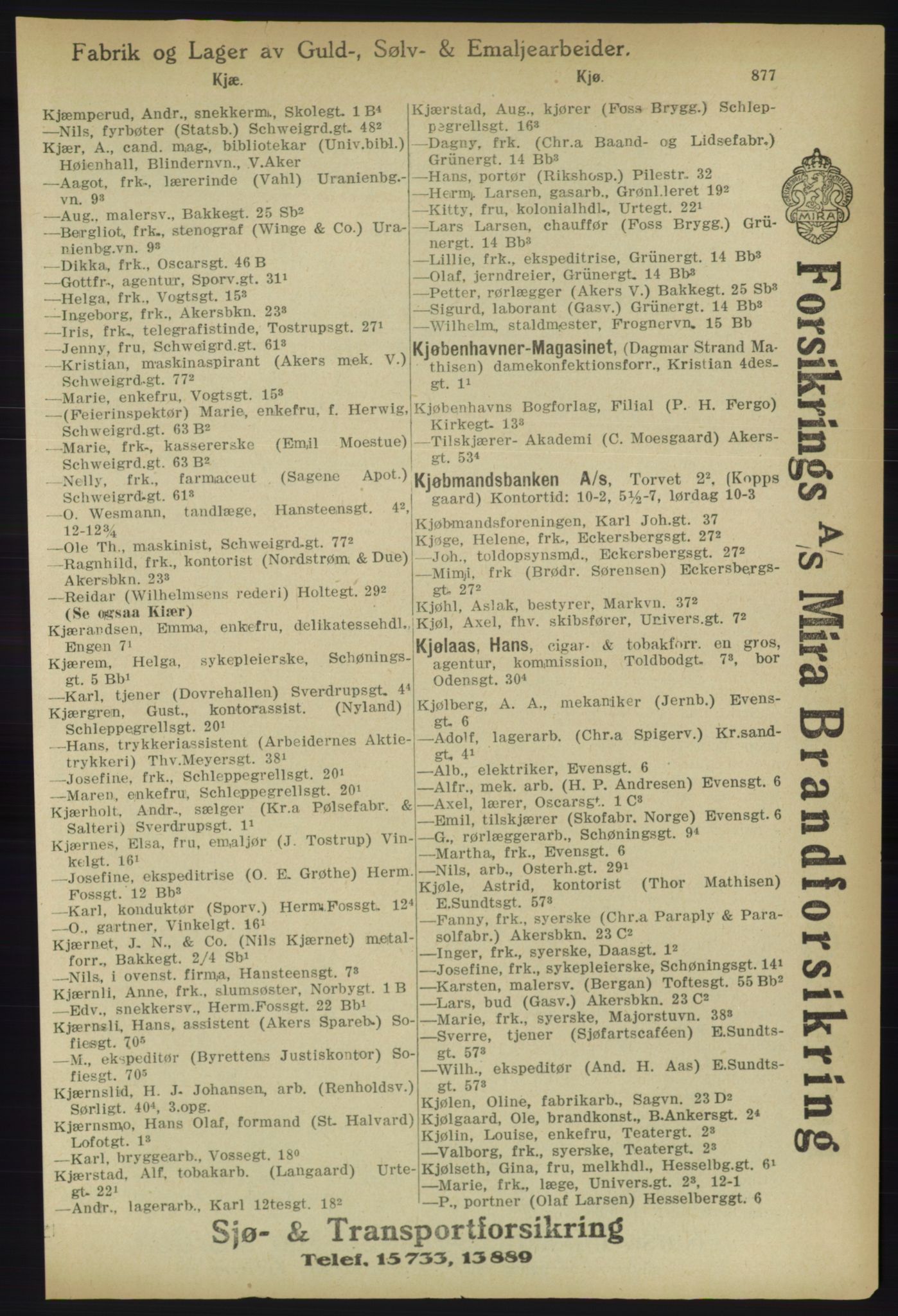 Kristiania/Oslo adressebok, PUBL/-, 1918, p. 902