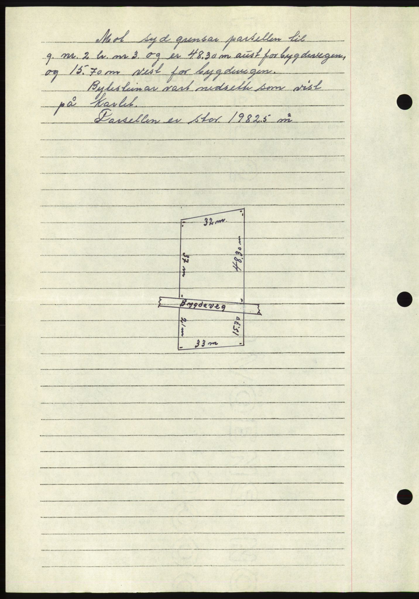 Søre Sunnmøre sorenskriveri, AV/SAT-A-4122/1/2/2C/L0105: Mortgage book no. 31A, 1956-1957, Diary no: : 240/1957