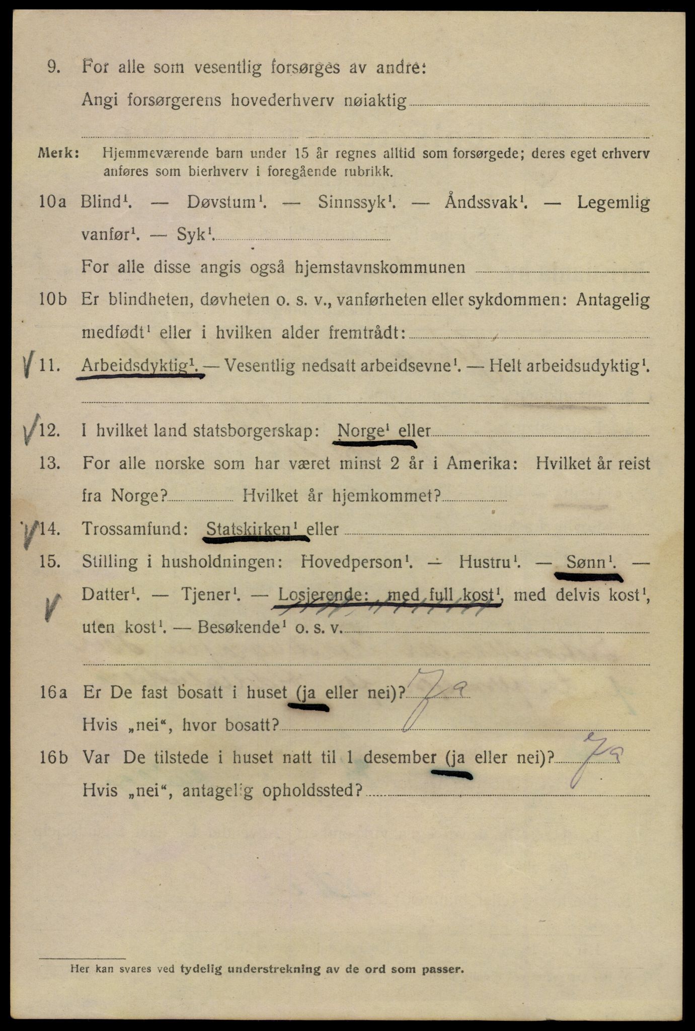 SAO, 1920 census for Kristiania, 1920, p. 334530