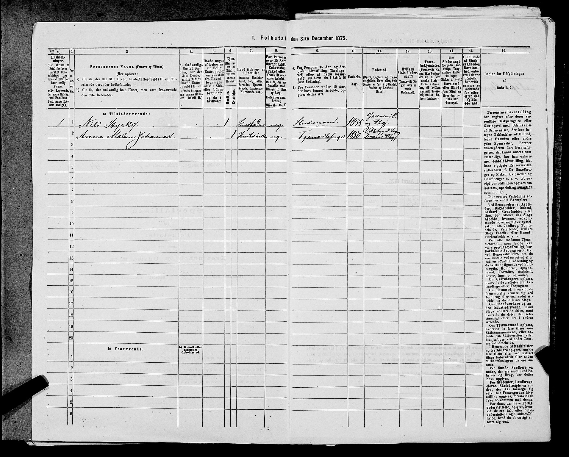 SAST, 1875 census for 1154P Skjold, 1875, p. 713