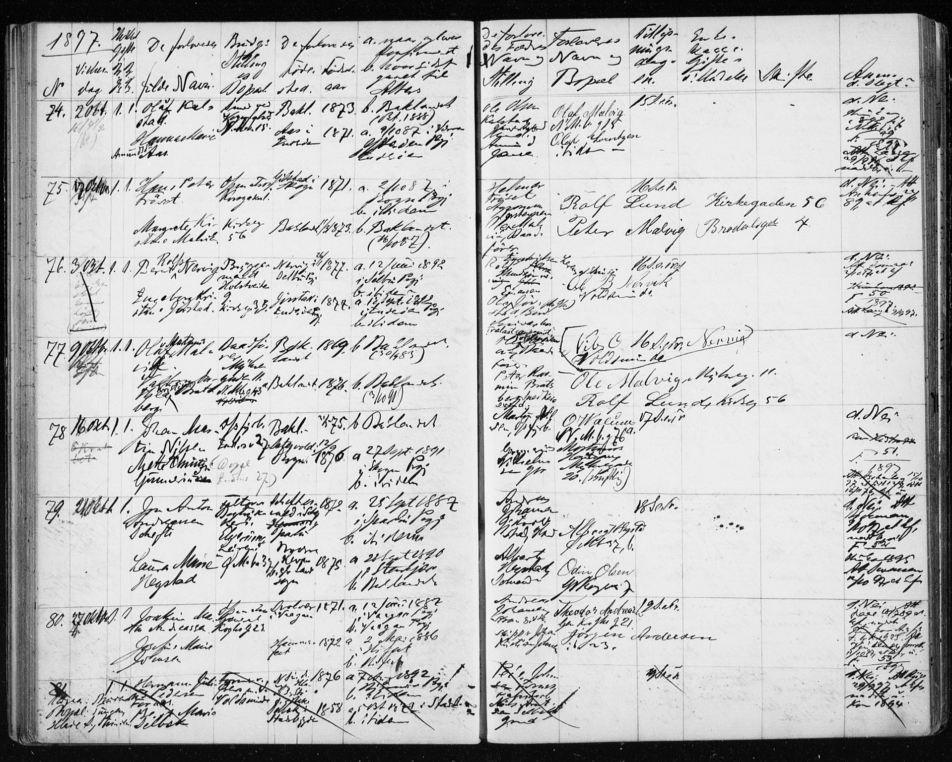 Ministerialprotokoller, klokkerbøker og fødselsregistre - Sør-Trøndelag, AV/SAT-A-1456/604/L0191: Parish register (official) no. 604A12, 1892-1900