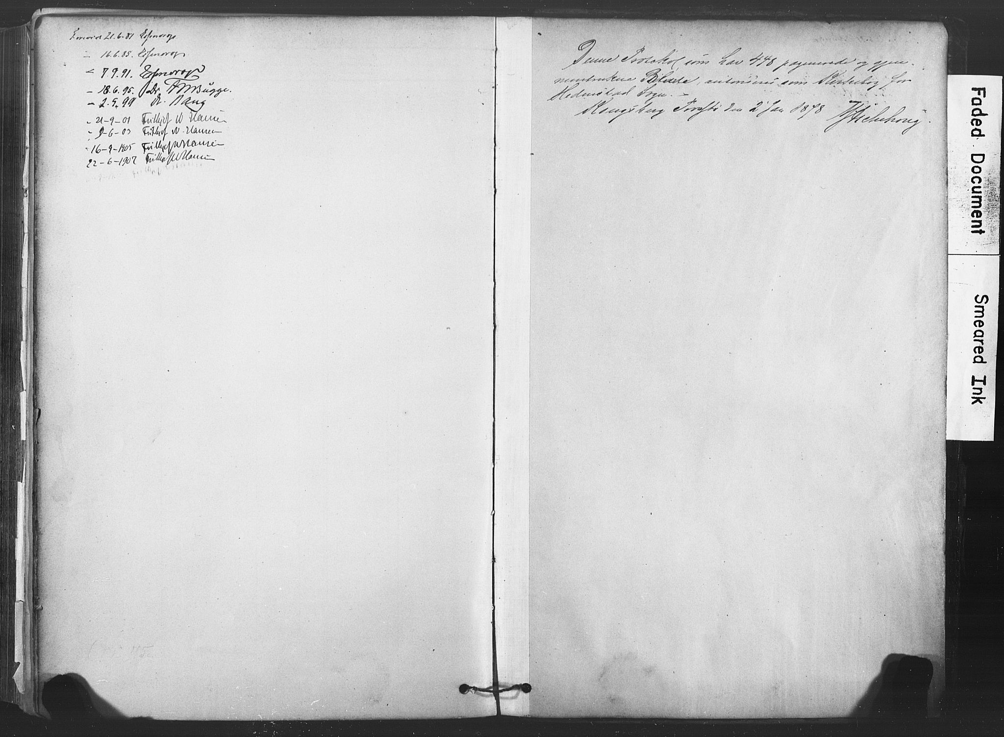 Sandsvær kirkebøker, AV/SAKO-A-244/F/Fd/L0001: Parish register (official) no. IV 1, 1878-1906