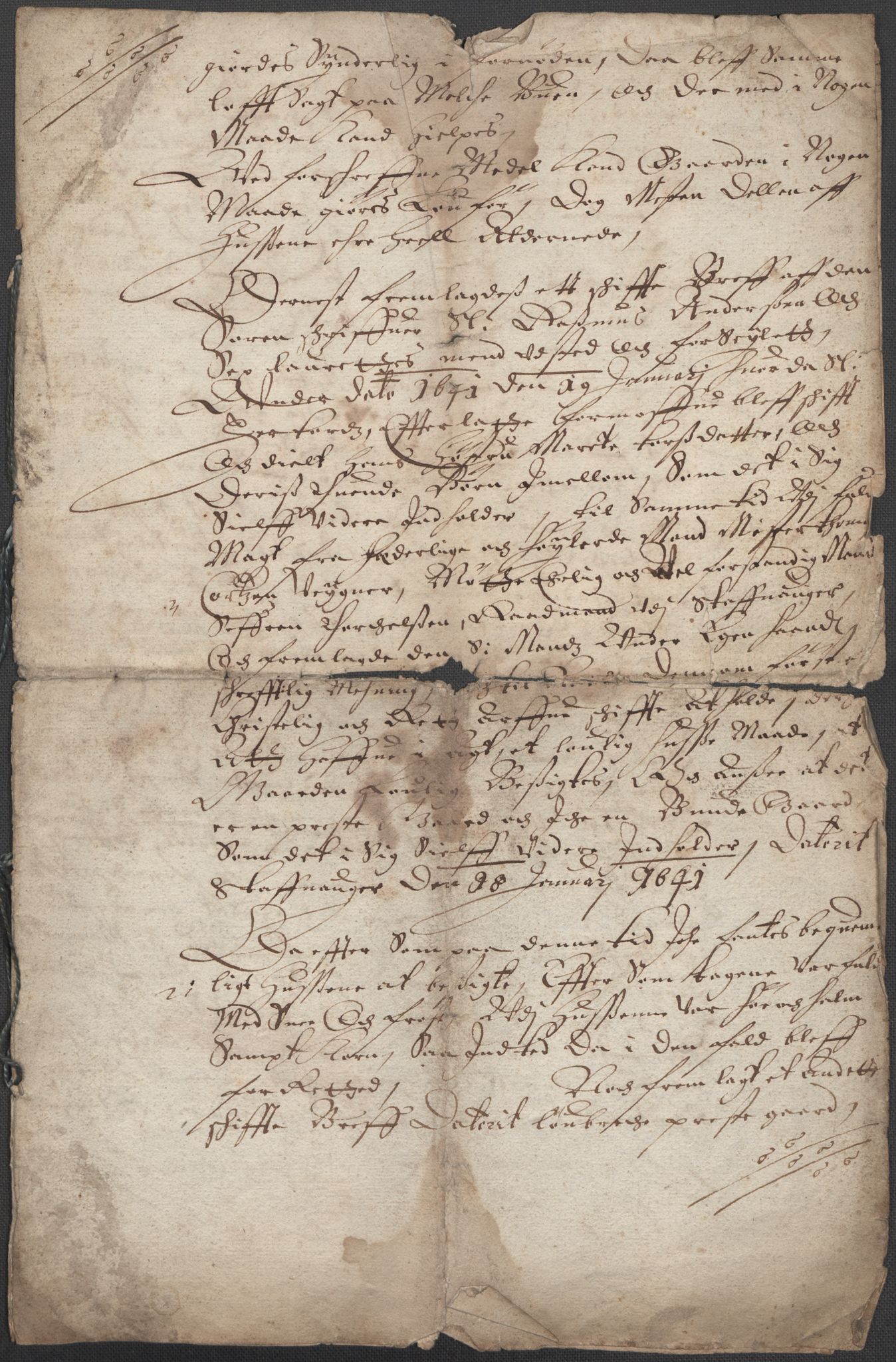 Riksarkivets diplomsamling, AV/RA-EA-5965/F15/L0031: Prestearkiv - Aust-Agder, Vest-Agder og Rogaland, 1575-1768, p. 148
