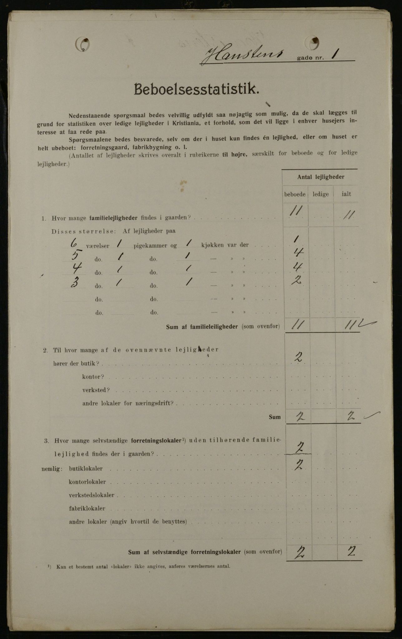 OBA, Municipal Census 1908 for Kristiania, 1908, p. 31332