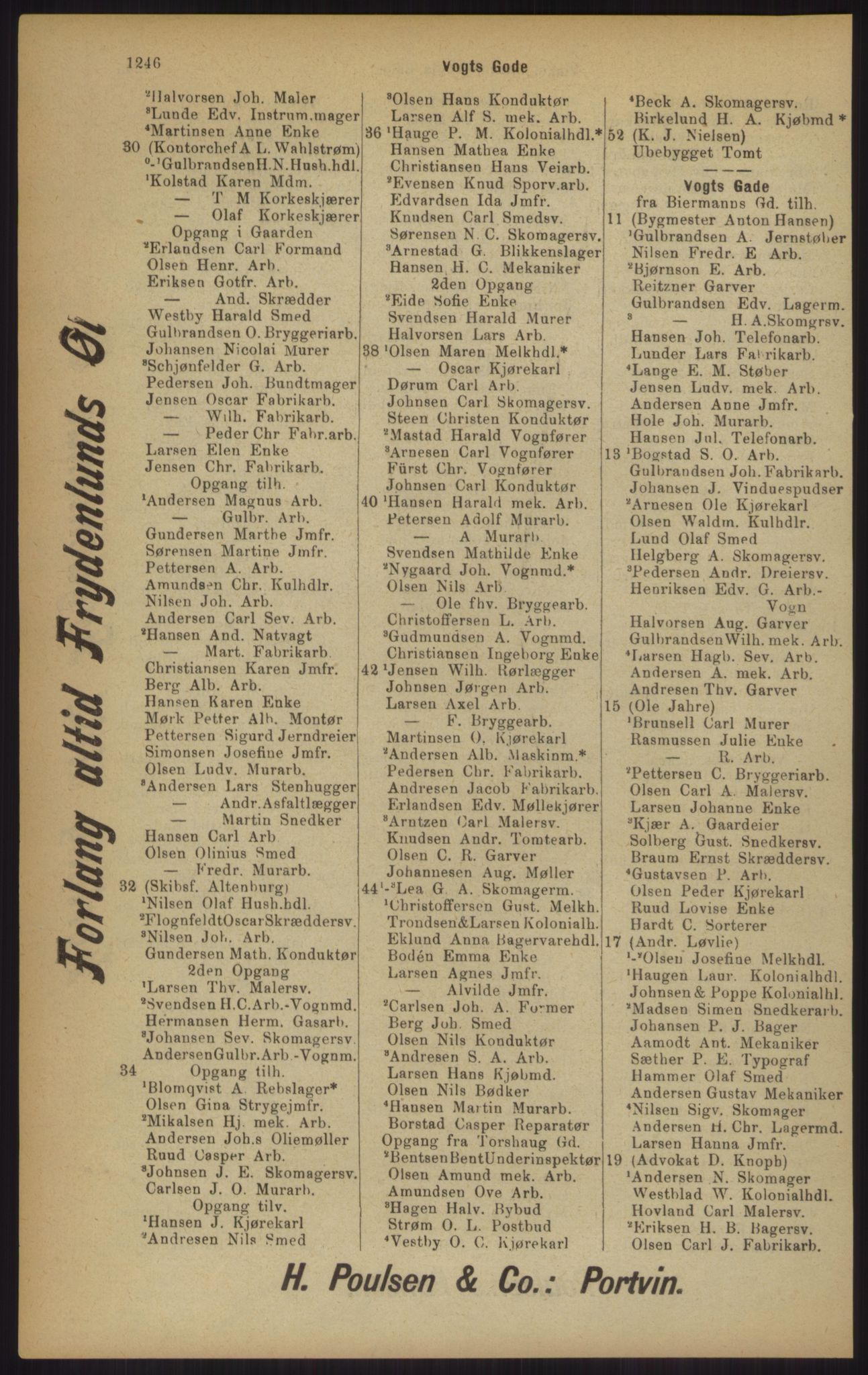 Kristiania/Oslo adressebok, PUBL/-, 1902, p. 1246