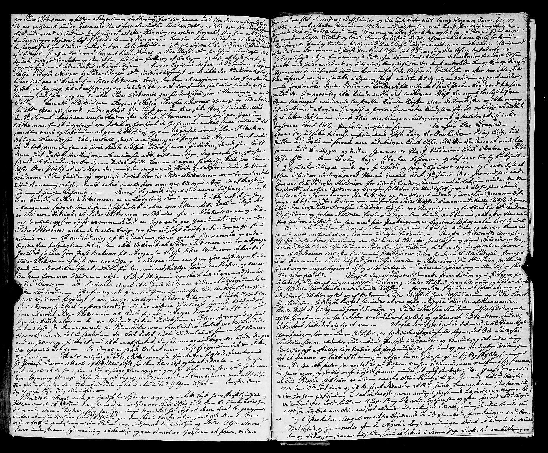 Namdal sorenskriveri, SAT/A-4133/1/1/1A/L0013: Tingbok, 1775-1786, p. 421b-422a