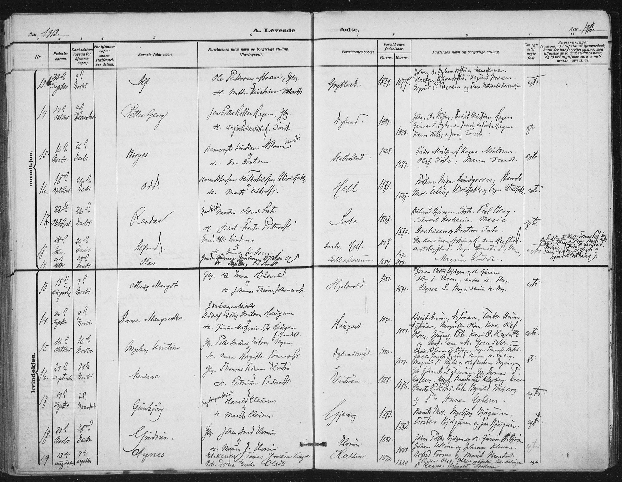 Ministerialprotokoller, klokkerbøker og fødselsregistre - Nord-Trøndelag, AV/SAT-A-1458/710/L0095: Parish register (official) no. 710A01, 1880-1914