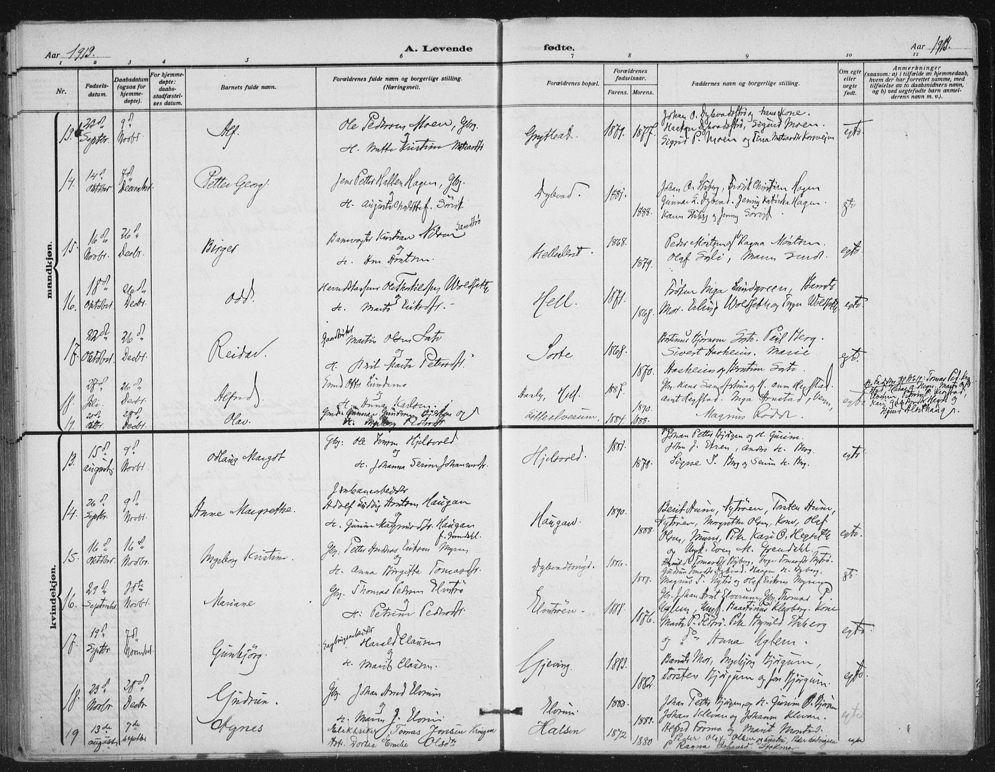 Ministerialprotokoller, klokkerbøker og fødselsregistre - Nord-Trøndelag, SAT/A-1458/710/L0095: Parish register (official) no. 710A01, 1880-1914