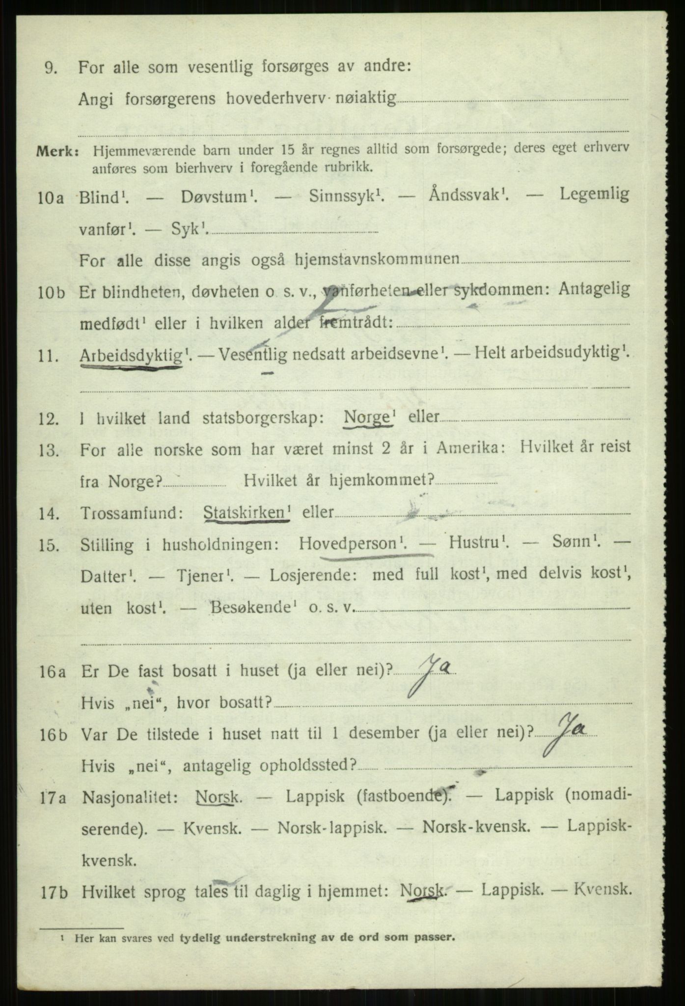 SATØ, 1920 census for Tromsøysund, 1920, p. 7963