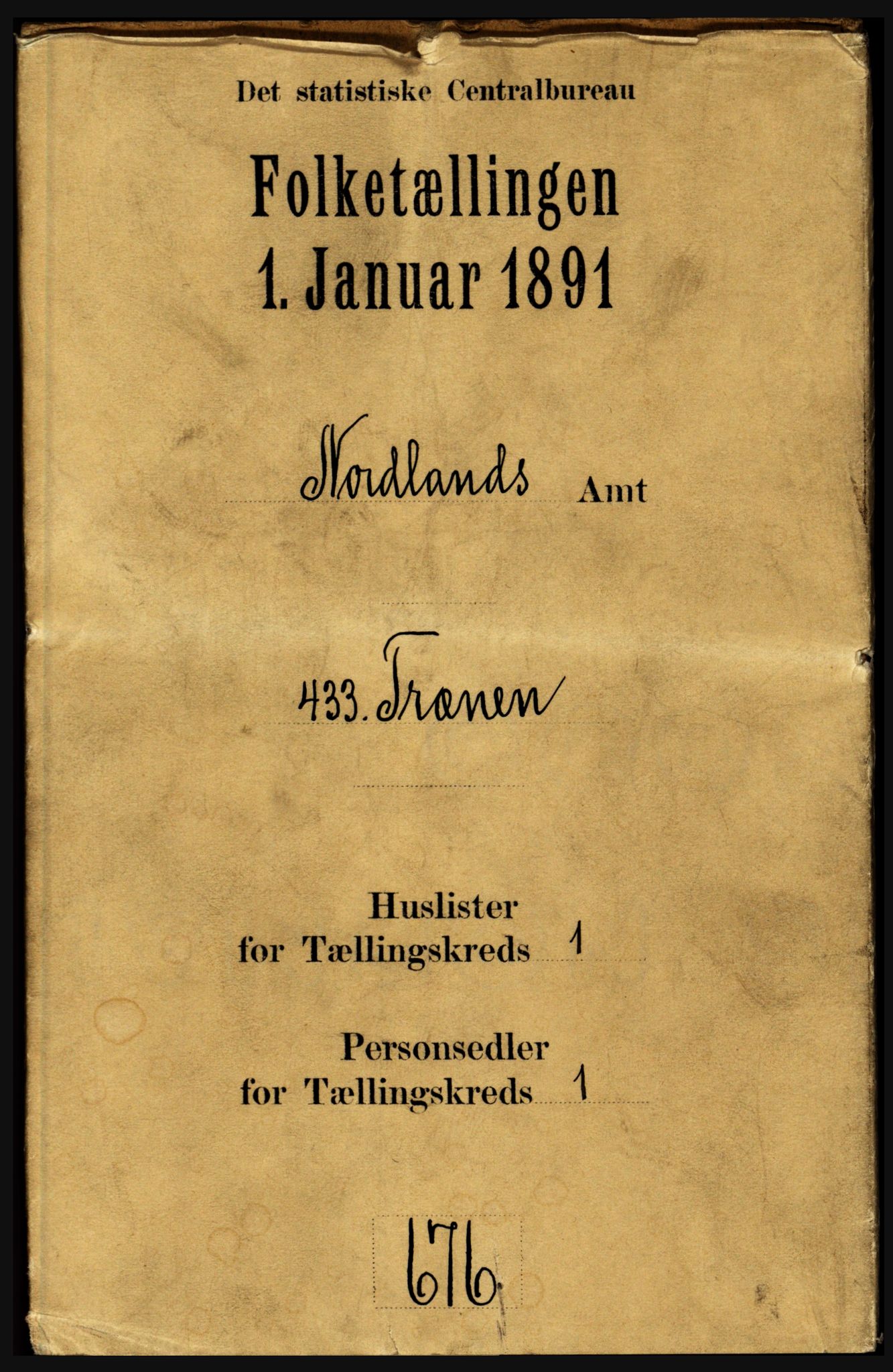 RA, 1891 census for 1835 Træna, 1891, p. 7