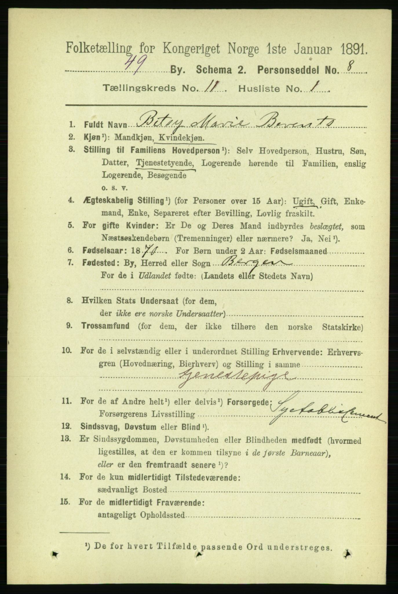 RA, 1891 census for 1501 Ålesund, 1891, p. 6872