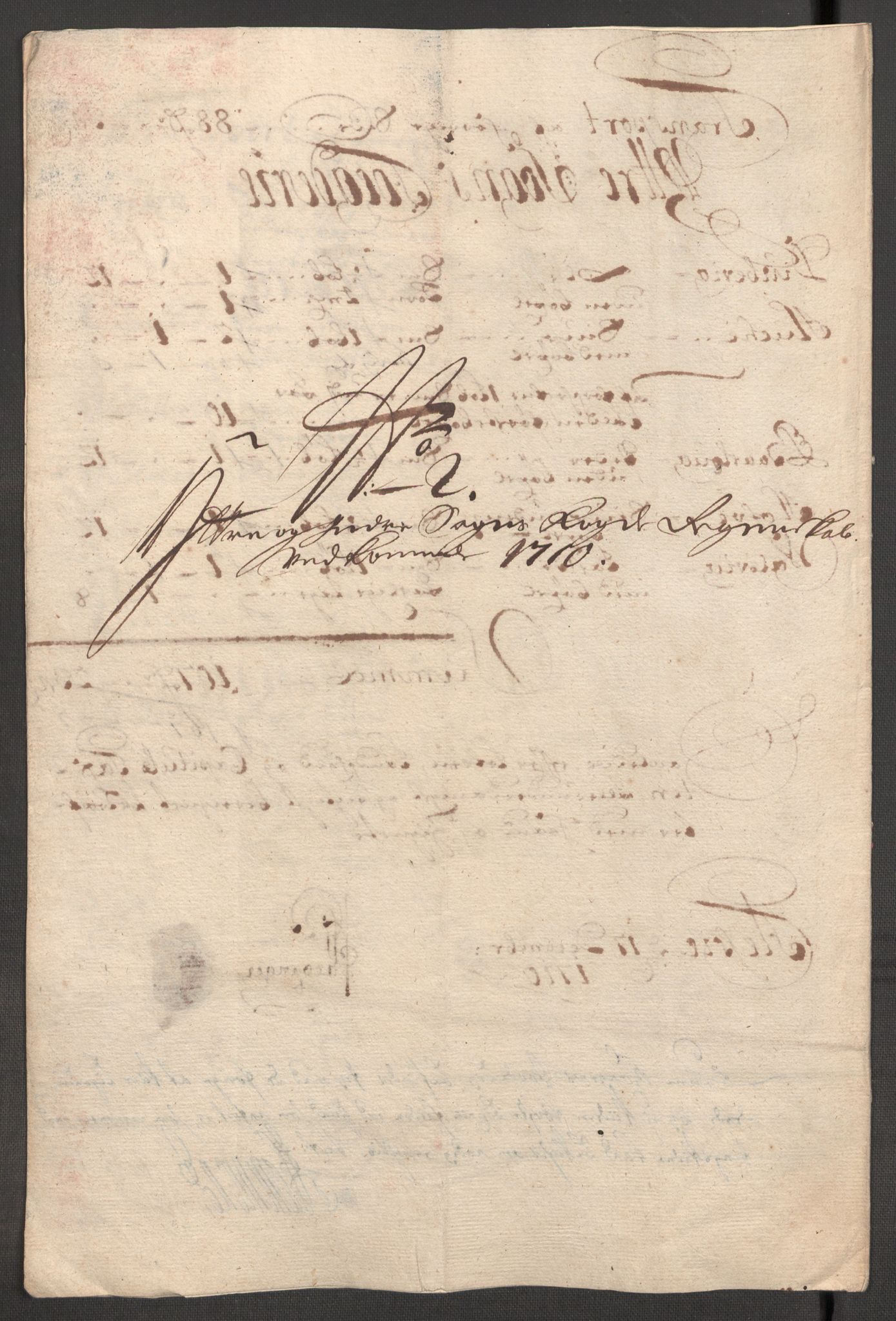 Rentekammeret inntil 1814, Reviderte regnskaper, Fogderegnskap, AV/RA-EA-4092/R52/L3316: Fogderegnskap Sogn, 1709-1710, p. 237