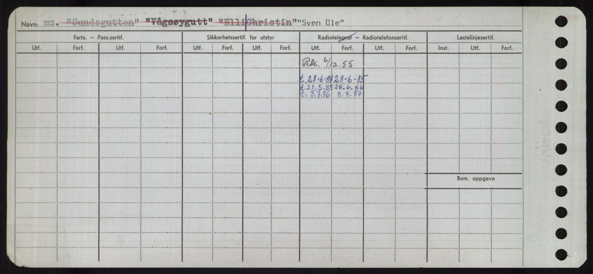 Sjøfartsdirektoratet med forløpere, Skipsmålingen, AV/RA-S-1627/H/Ha/L0005/0002: Fartøy, S-Sven / Fartøy, Skjo-Sven, p. 876