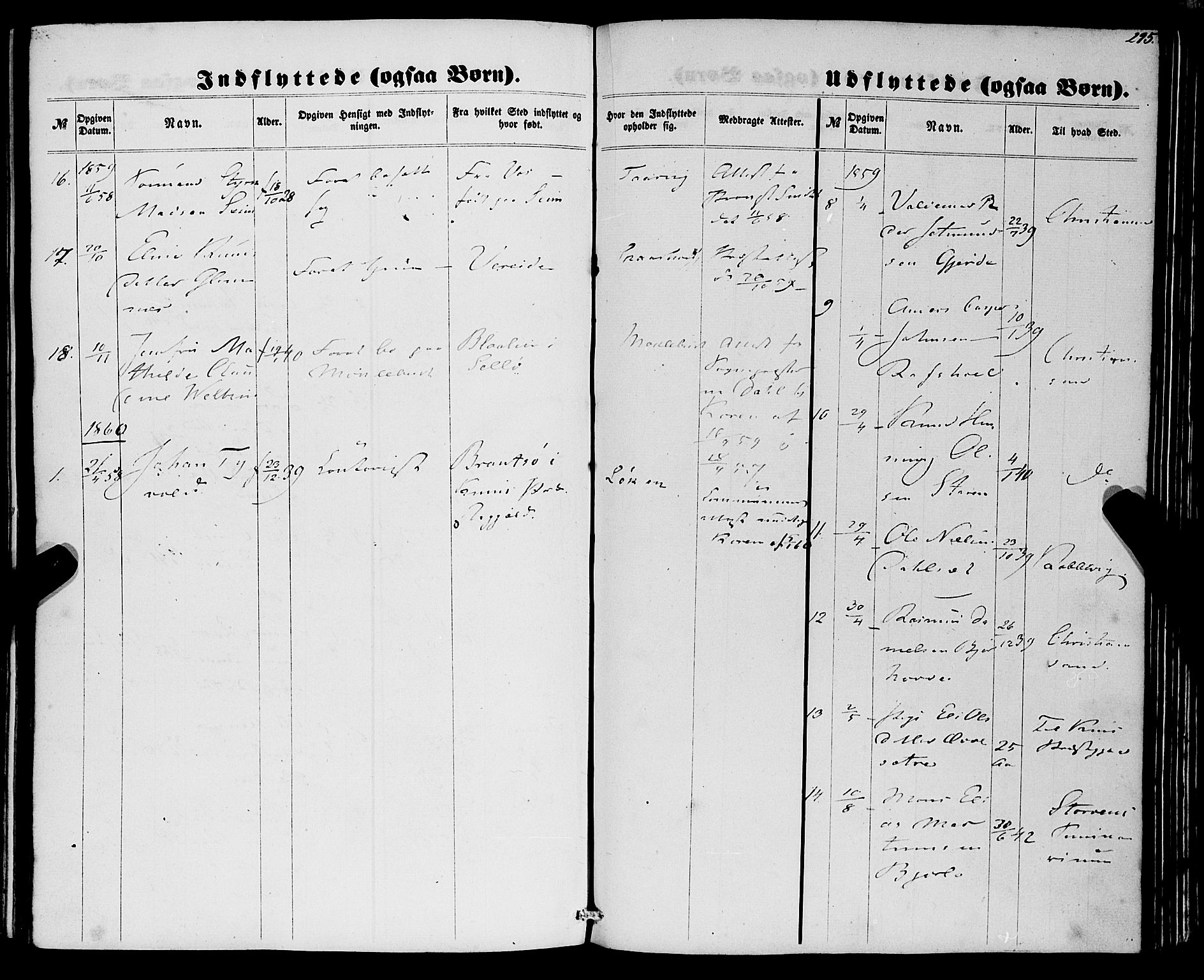 Eid sokneprestembete, SAB/A-82301/H/Haa/Haaa/L0008: Parish register (official) no. A 8, 1858-1860, p. 295