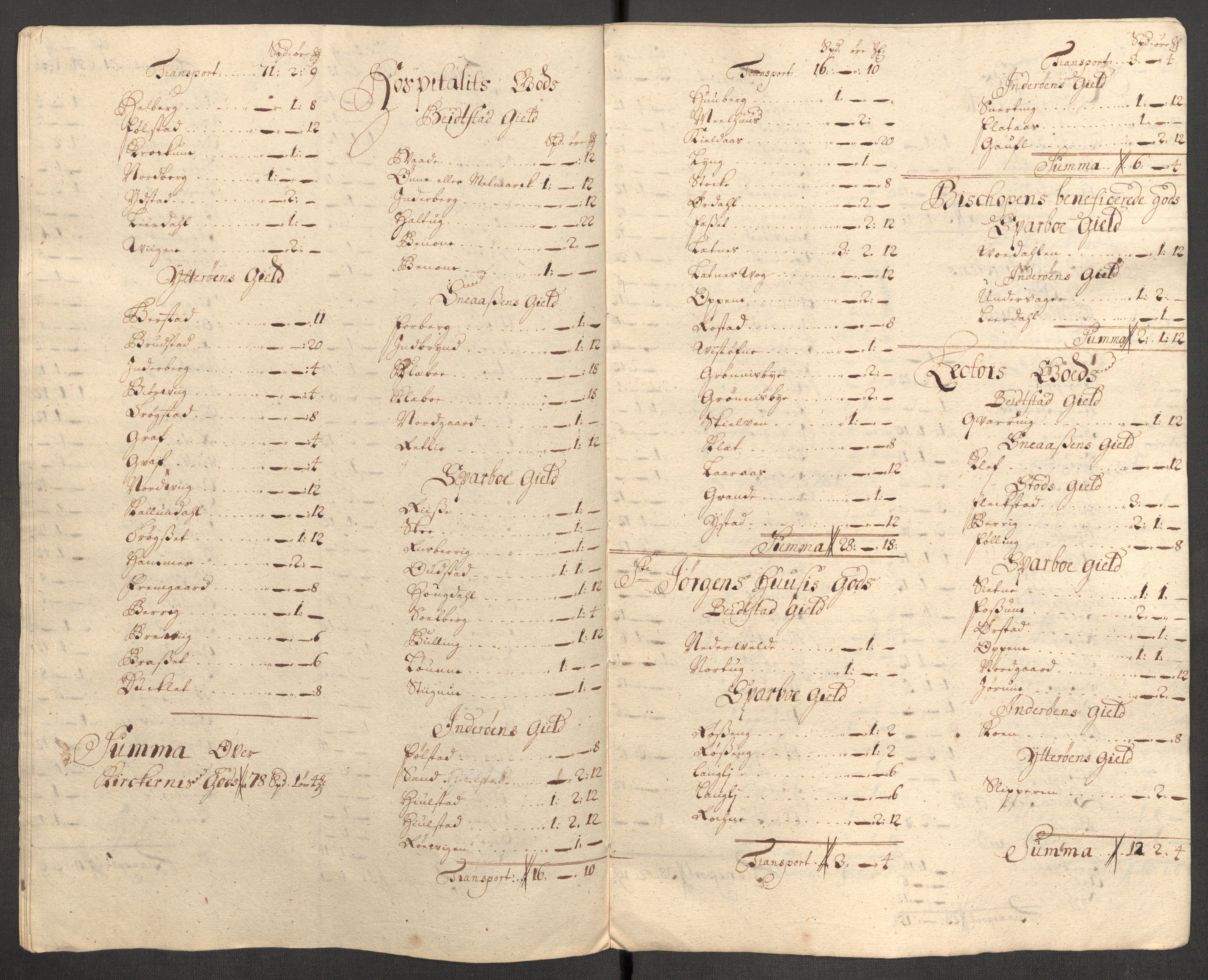 Rentekammeret inntil 1814, Reviderte regnskaper, Fogderegnskap, AV/RA-EA-4092/R63/L4319: Fogderegnskap Inderøy, 1711, p. 413