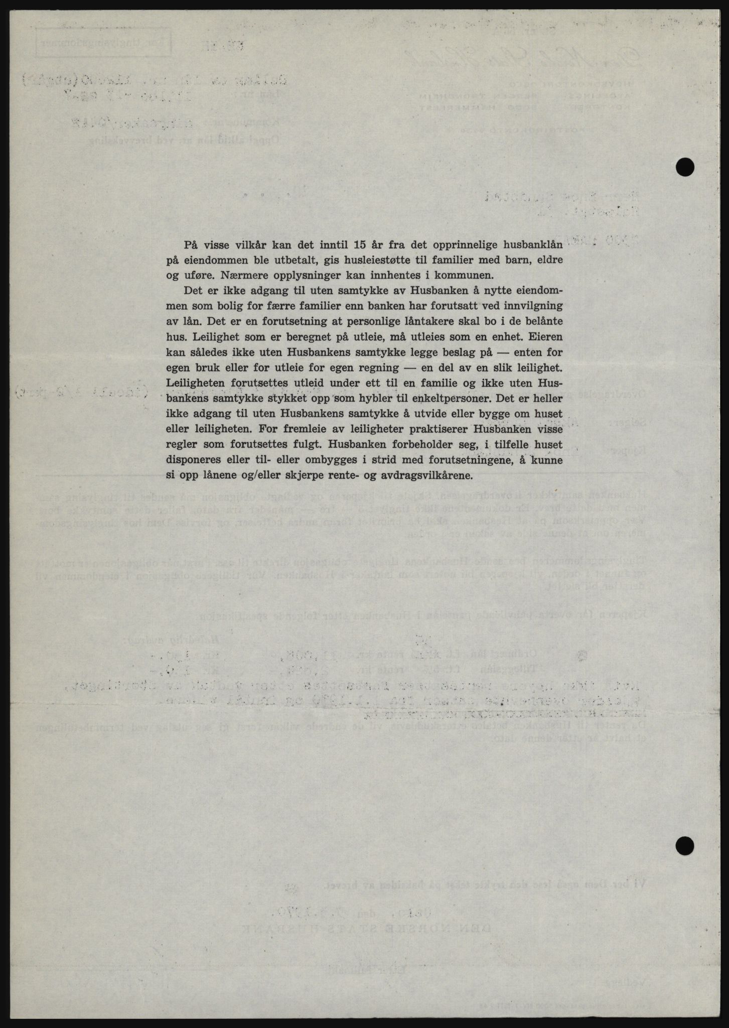 Nord-Hedmark sorenskriveri, SAH/TING-012/H/Hc/L0033: Mortgage book no. 33, 1970-1970, Diary no: : 1714/1970