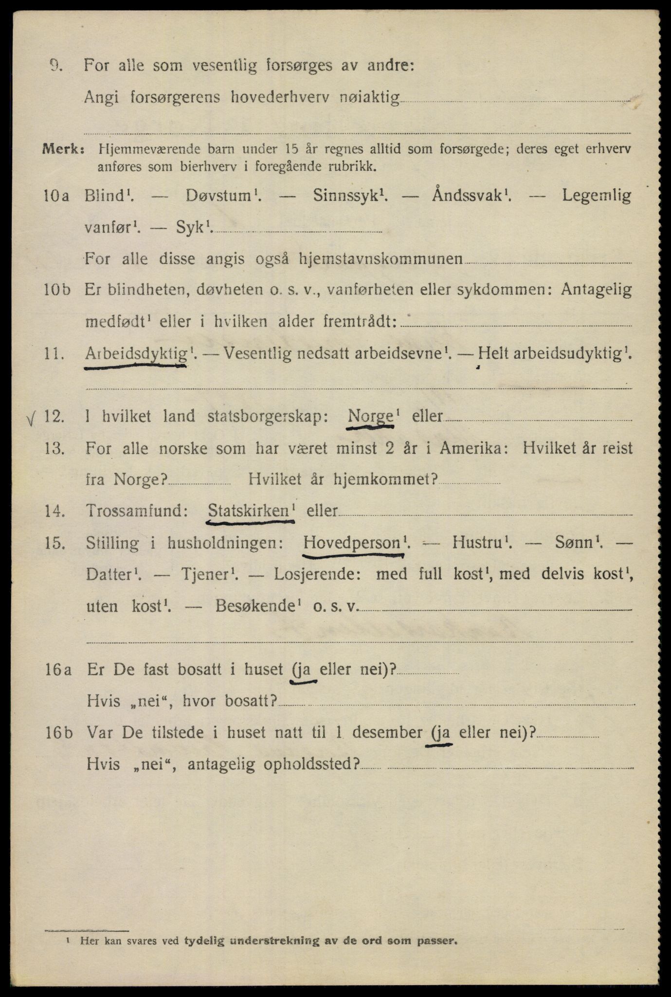 SAO, 1920 census for Kristiania, 1920, p. 158666