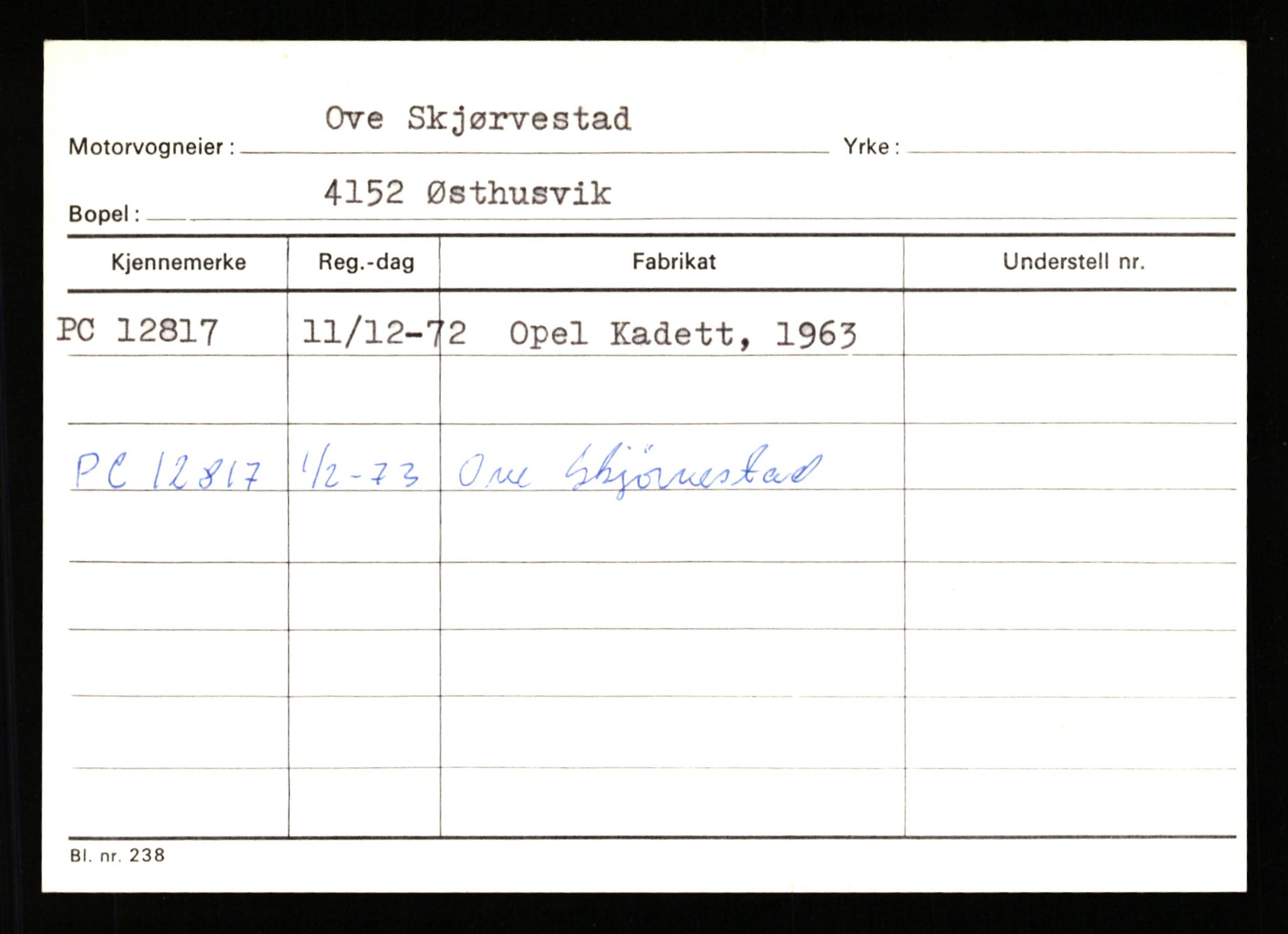 Stavanger trafikkstasjon, AV/SAST-A-101942/0/G/L0003: Registreringsnummer: 10466 - 15496, 1930-1971, p. 1949