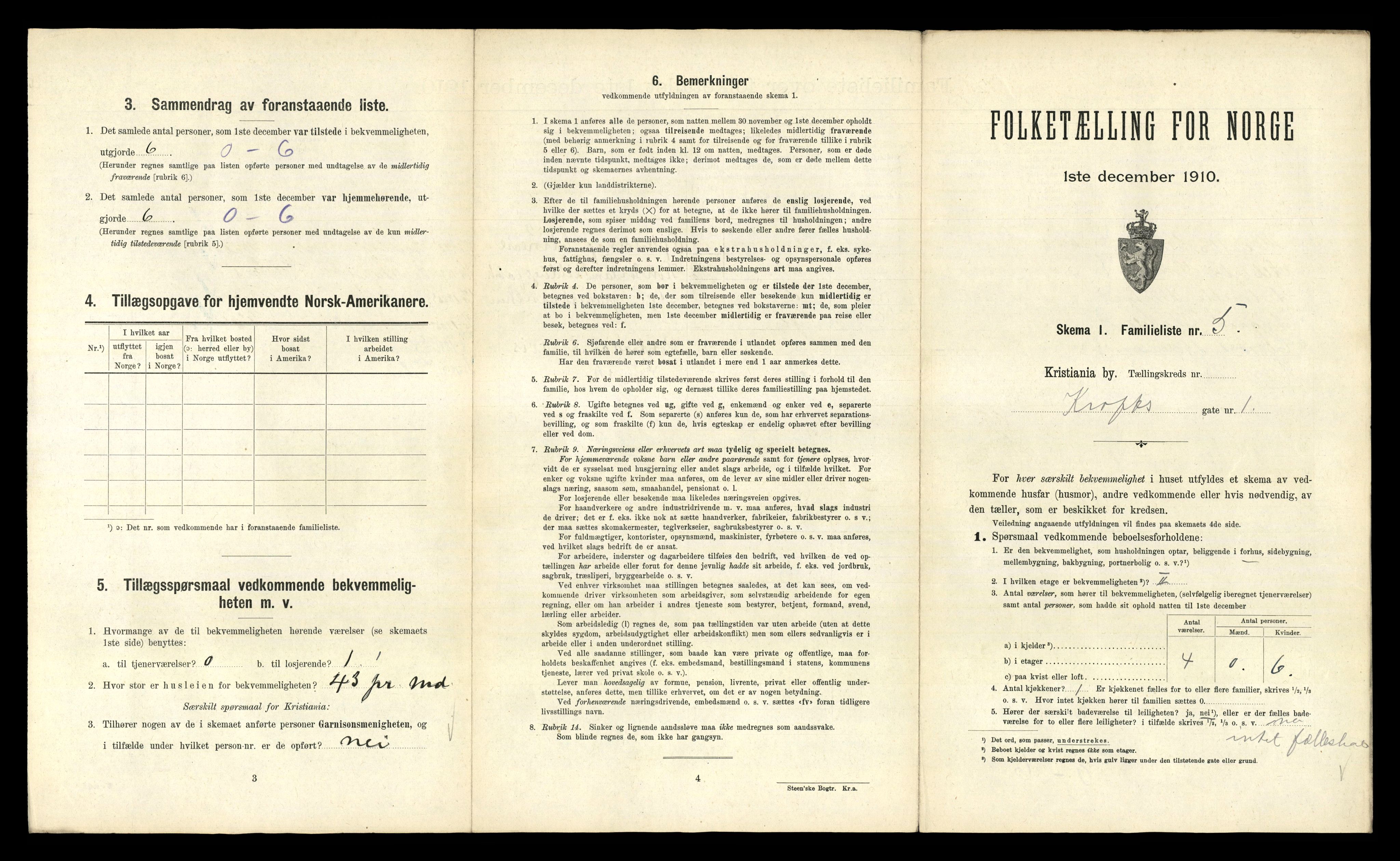 RA, 1910 census for Kristiania, 1910, p. 52555