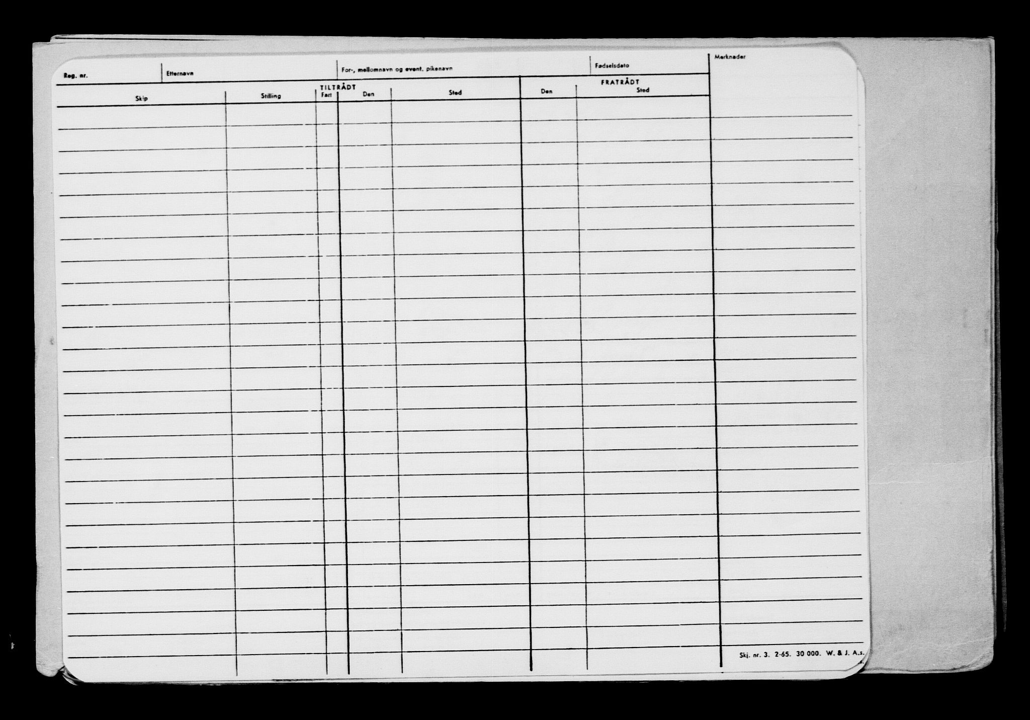 Direktoratet for sjømenn, RA/S-3545/G/Gb/L0149: Hovedkort, 1917, p. 26