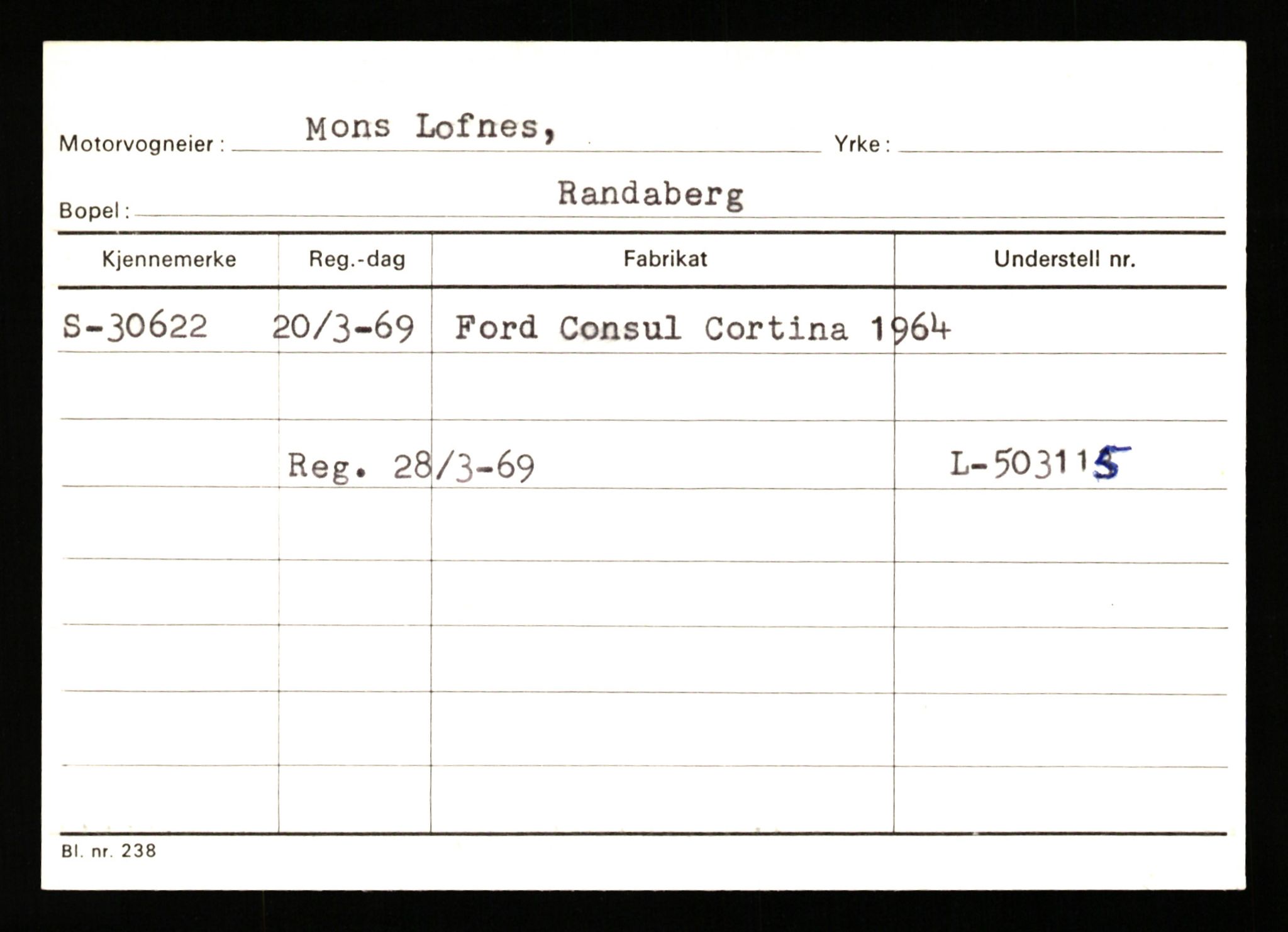 Stavanger trafikkstasjon, AV/SAST-A-101942/0/G/L0005: Registreringsnummer: 23000 - 34245, 1930-1971, p. 2365