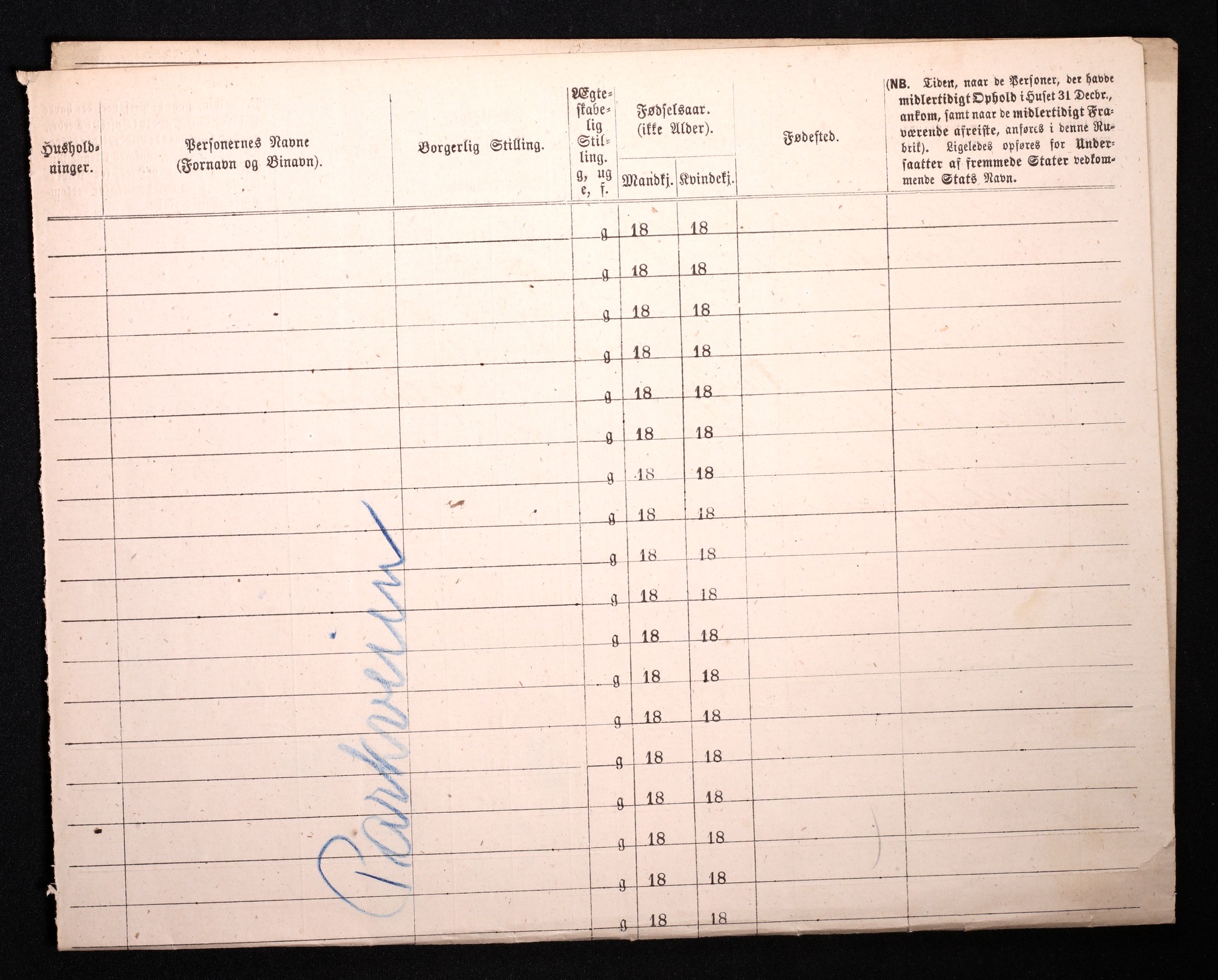 RA, 1870 census for 0301 Kristiania, 1870, p. 2729