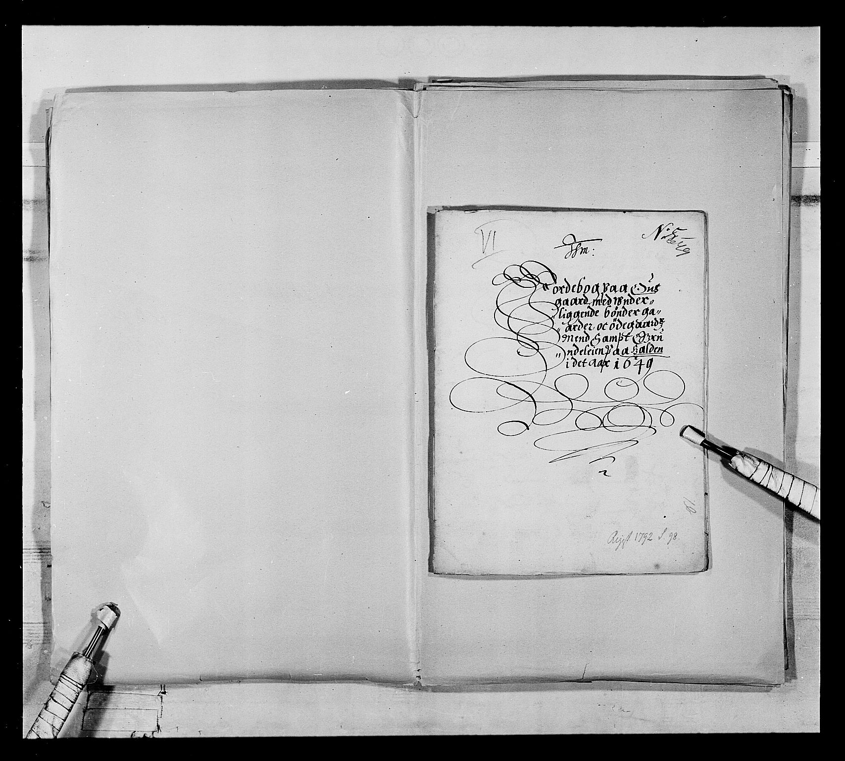 Stattholderembetet 1572-1771, RA/EA-2870/Ek/L0021/0003: Jordebøker 1633-1658: / 10 adelsjordebøker fra forskjellige len, 1648-1649, p. 50