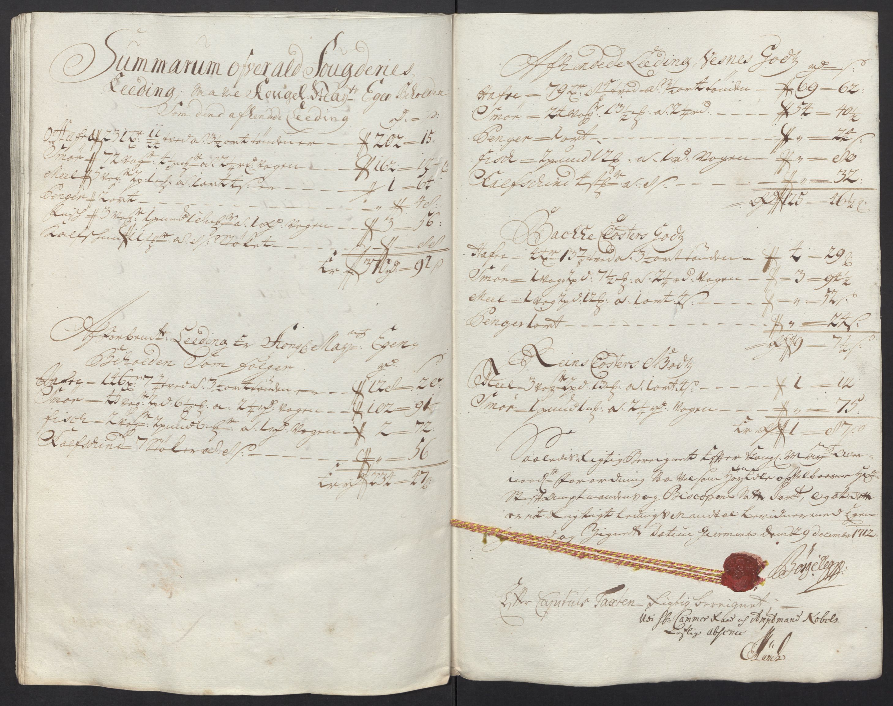 Rentekammeret inntil 1814, Reviderte regnskaper, Fogderegnskap, RA/EA-4092/R55/L3661: Fogderegnskap Romsdal, 1712, p. 152