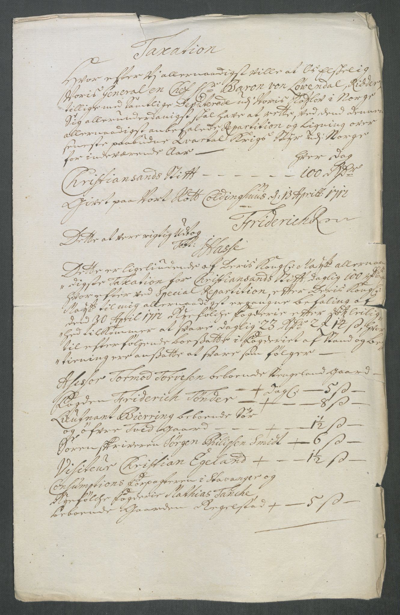 Rentekammeret inntil 1814, Reviderte regnskaper, Fogderegnskap, AV/RA-EA-4092/R47/L2865: Fogderegnskap Ryfylke, 1712, p. 97