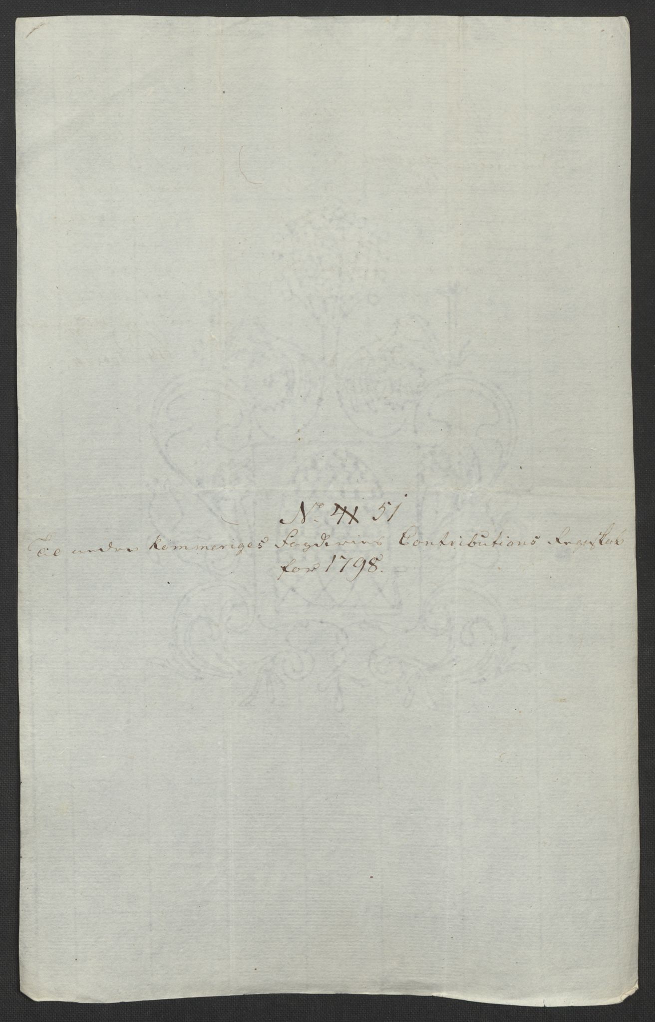 Rentekammeret inntil 1814, Reviderte regnskaper, Fogderegnskap, AV/RA-EA-4092/R11/L0674: Fogderegnskap Nedre Romerike, 1798, p. 198