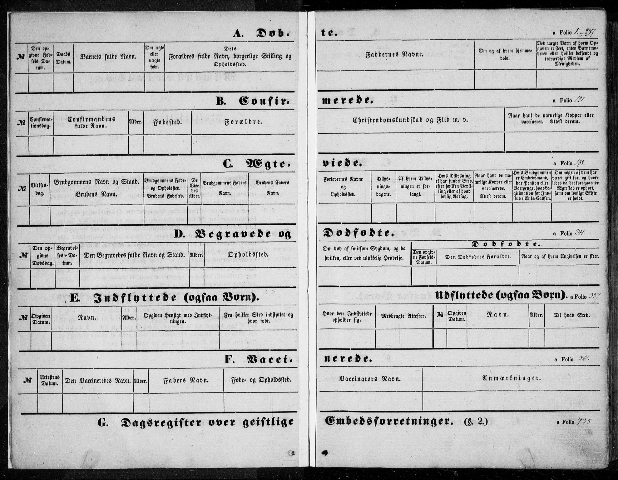 Os sokneprestembete, SAB/A-99929: Parish register (official) no. A 16, 1851-1859