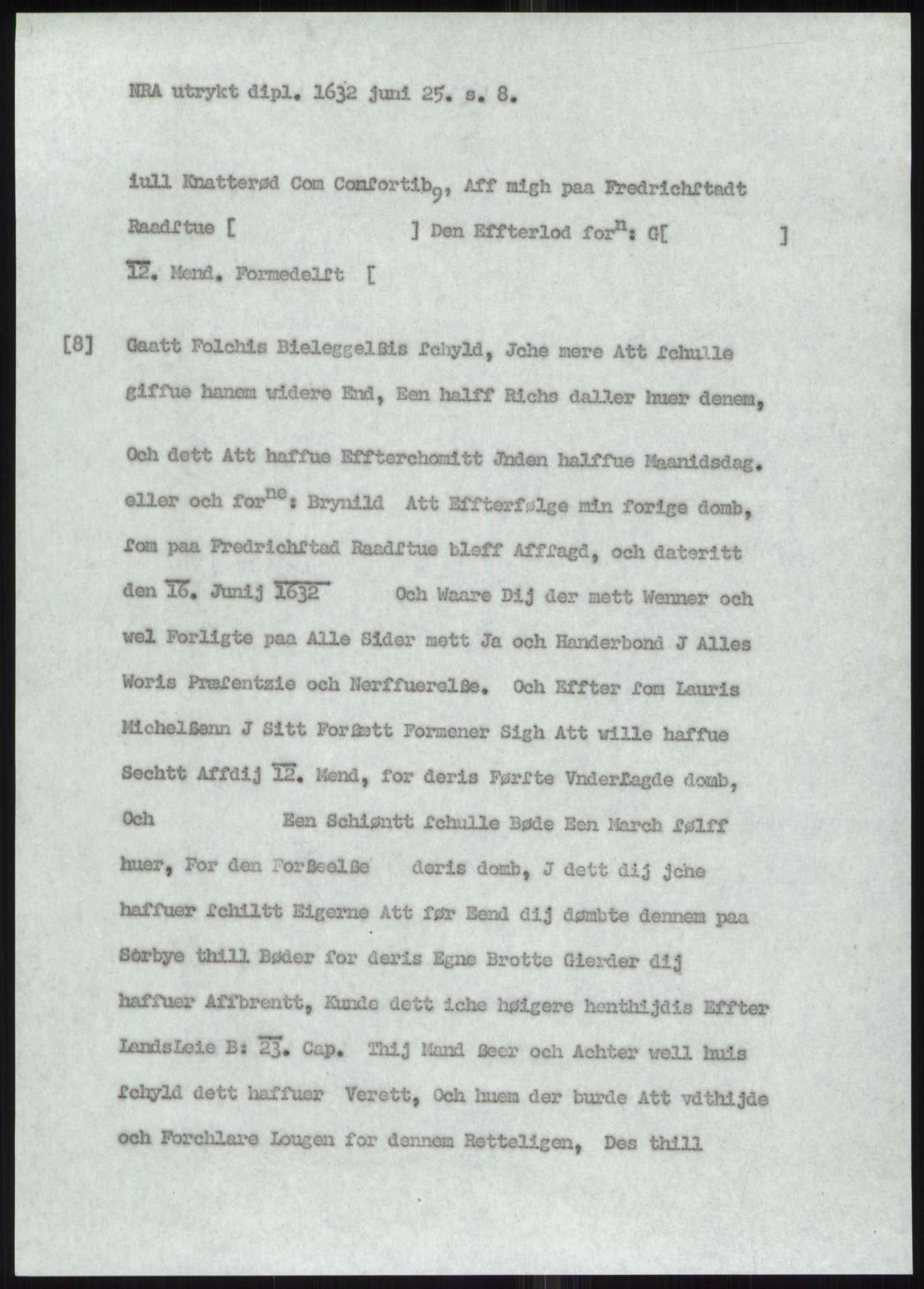 Samlinger til kildeutgivelse, Diplomavskriftsamlingen, AV/RA-EA-4053/H/Ha, p. 2395