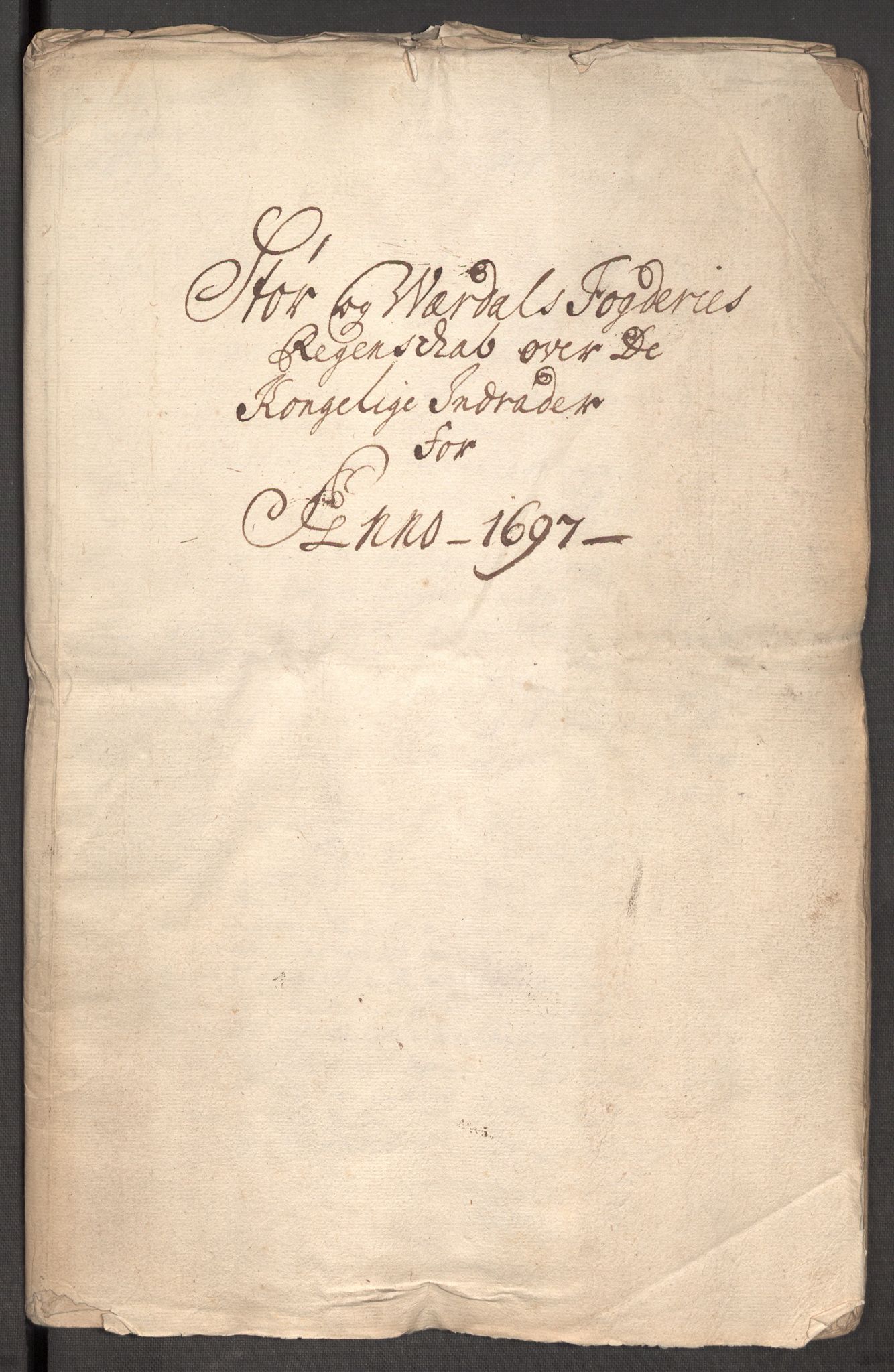 Rentekammeret inntil 1814, Reviderte regnskaper, Fogderegnskap, AV/RA-EA-4092/R62/L4189: Fogderegnskap Stjørdal og Verdal, 1697, p. 5