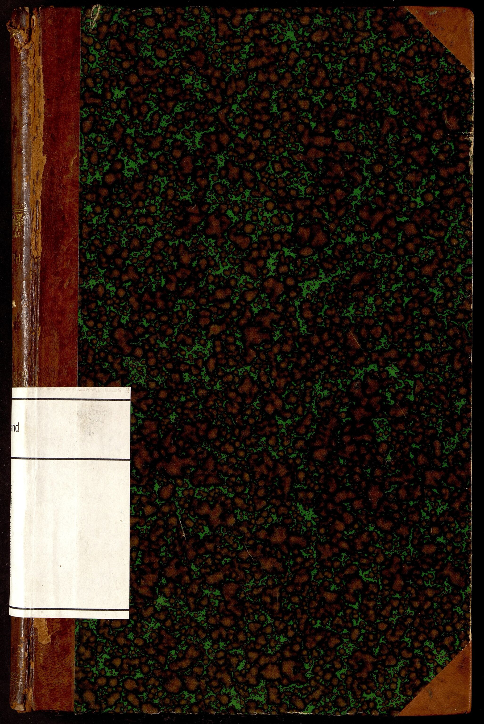 Kristiansand By - Fattigvesenet, ARKSOR/1001KG600/A/Aa/L0010: Forhandlingsprotokoll, fattigkommisjonen (d), 1874-1880