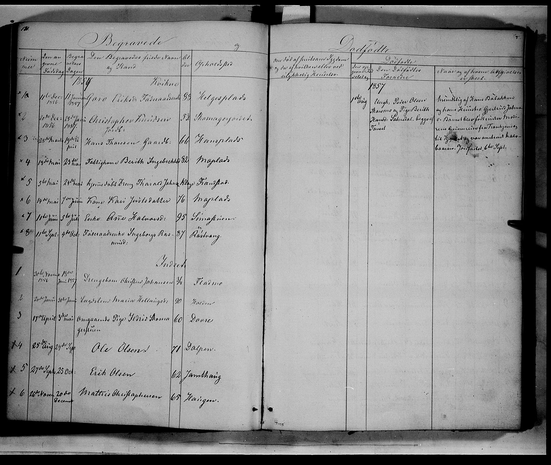 Kvikne prestekontor, SAH/PREST-064/H/Ha/Haa/L0005: Parish register (official) no. 5, 1841-1862, p. 131