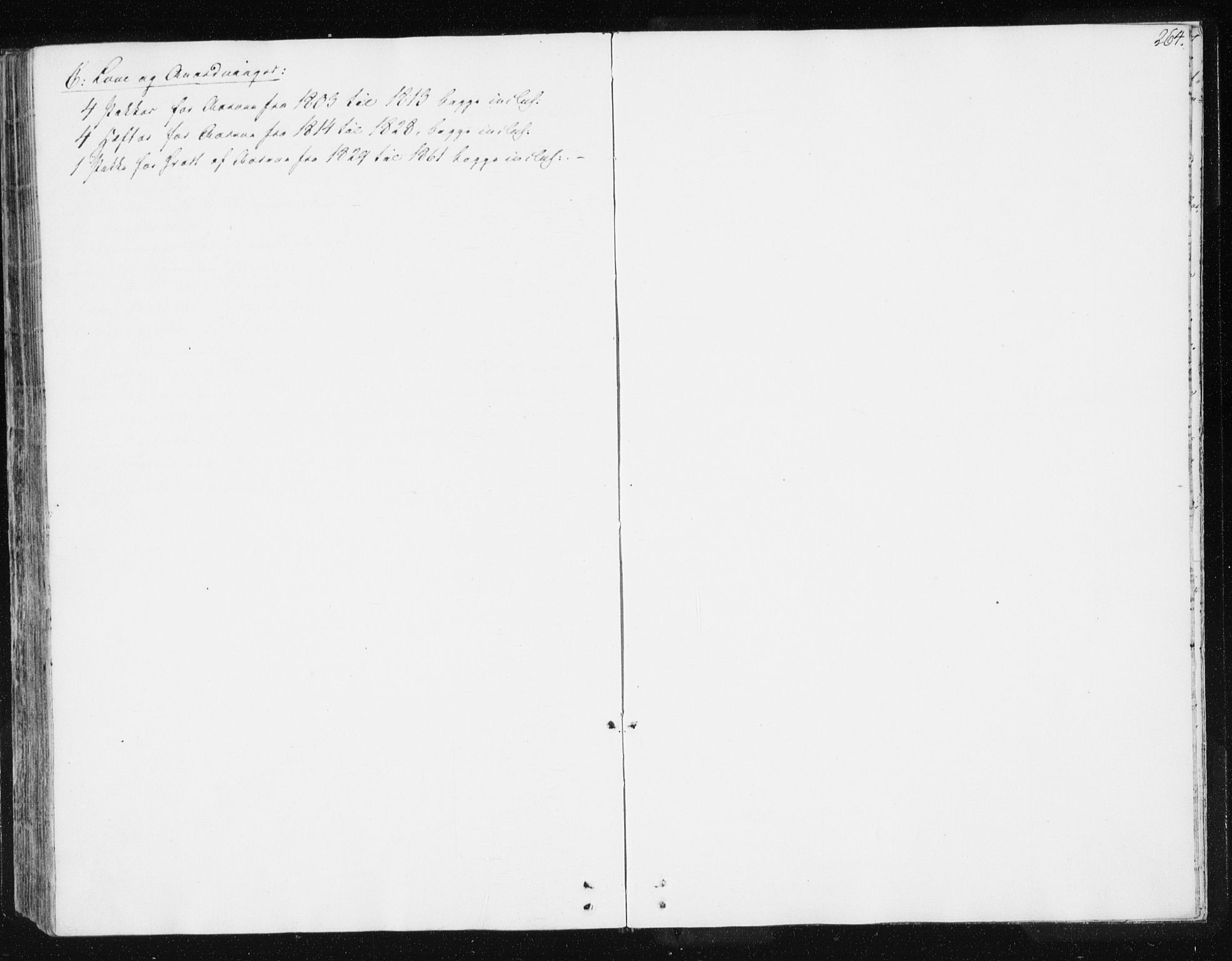 Ministerialprotokoller, klokkerbøker og fødselsregistre - Sør-Trøndelag, AV/SAT-A-1456/674/L0869: Parish register (official) no. 674A01, 1829-1860, p. 264