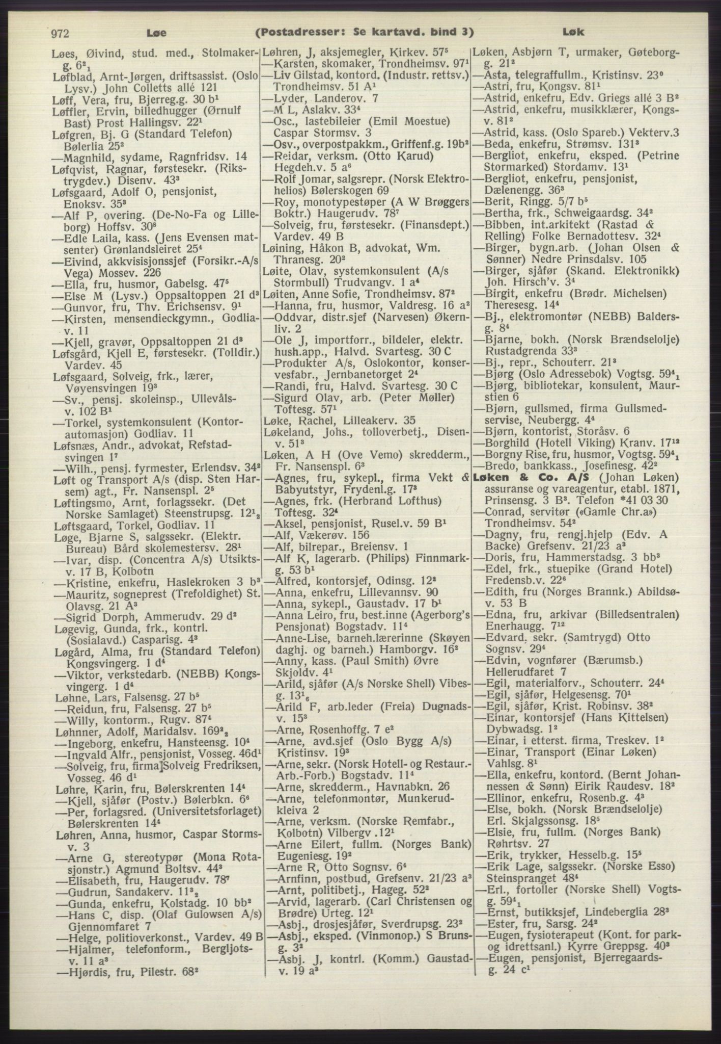 Kristiania/Oslo adressebok, PUBL/-, 1970-1971, p. 972